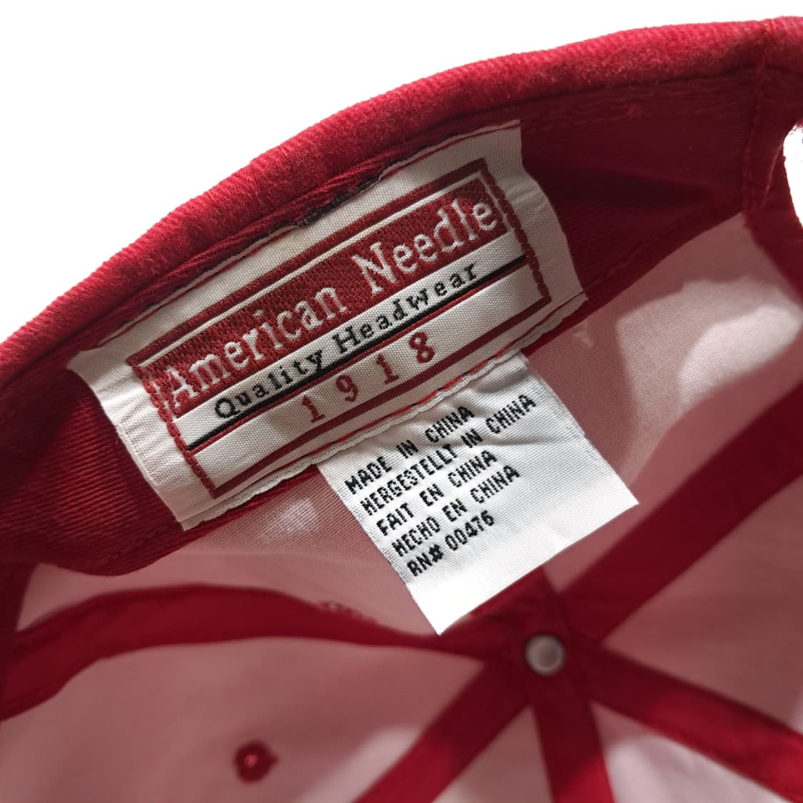 아메리칸 니들 메이플라워 모터스포츠 불꽃 레드 볼캡 모자 P2098 상품이미지8