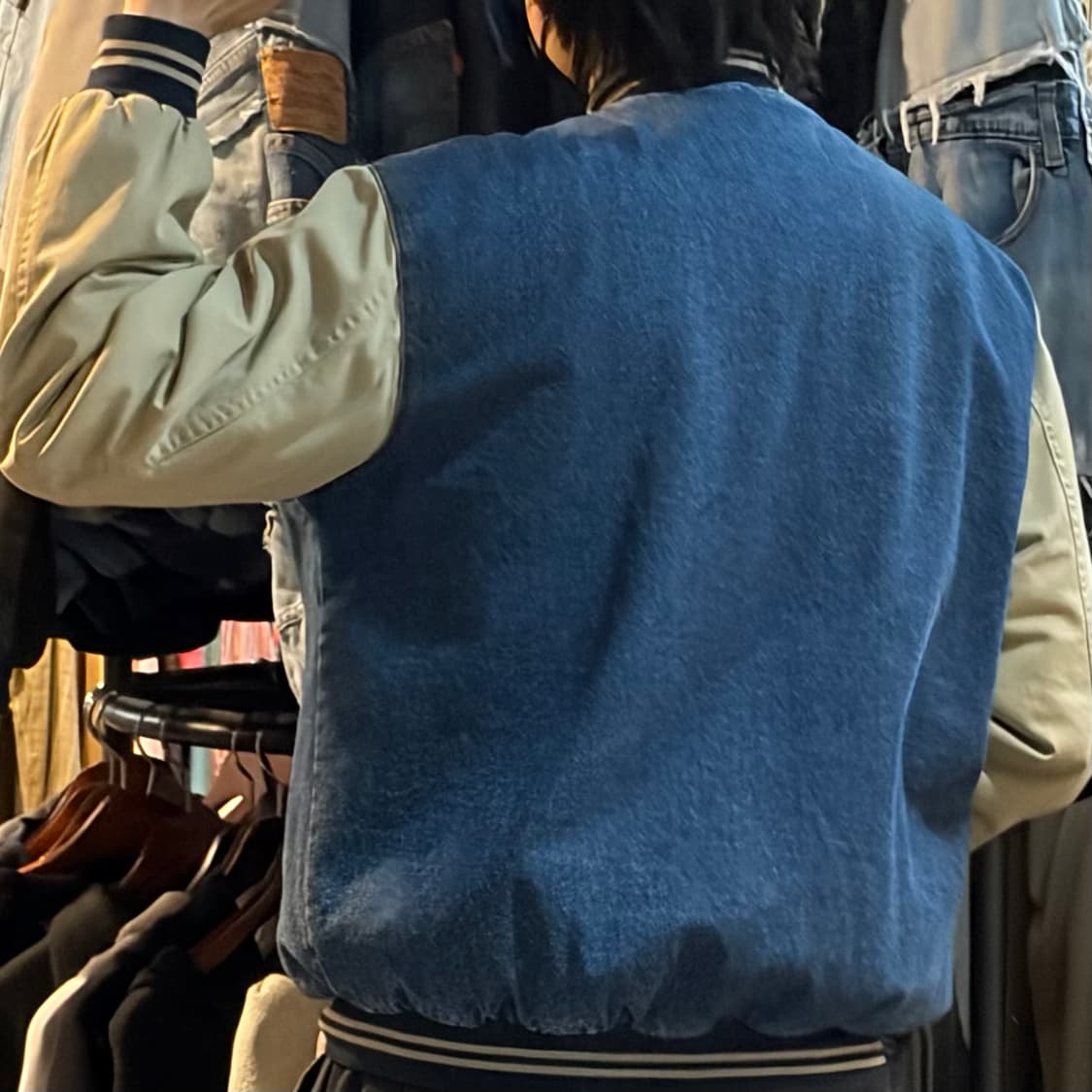 [NO.9] VTG 데님 바시티 자켓 상품이미지5