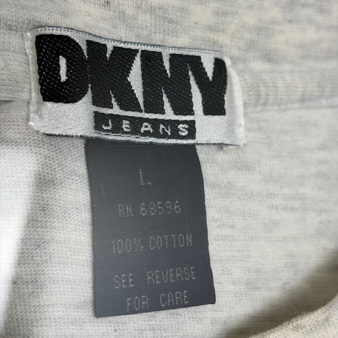 90s dkny 도나카란뉴욕 반팔 티셔츠 상품이미지2