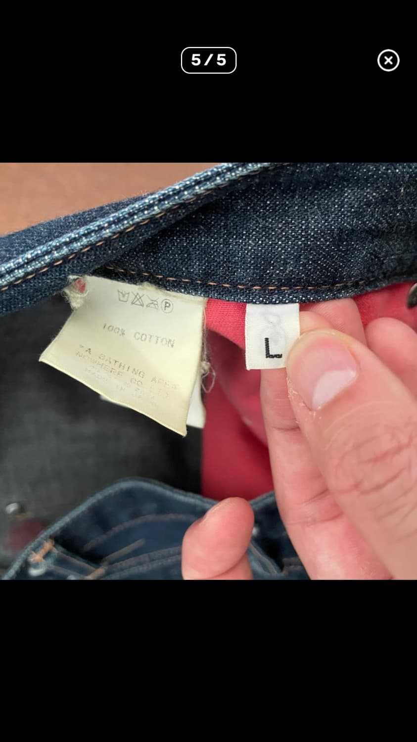 (착샷) 2000's 베이프 OG 프린팅 바지 상품이미지5