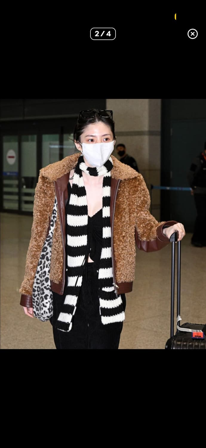 오픈와이와이 시어링 바이커 자켓 2사이 상품이미지2