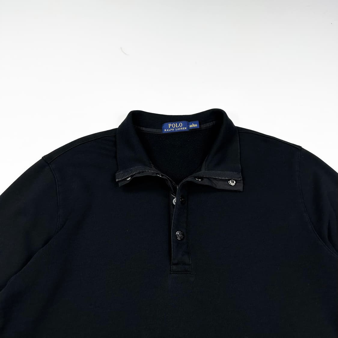폴로 랄프로렌 PRL 블랙 반집업 맨투맨 (L) 상품이미지1