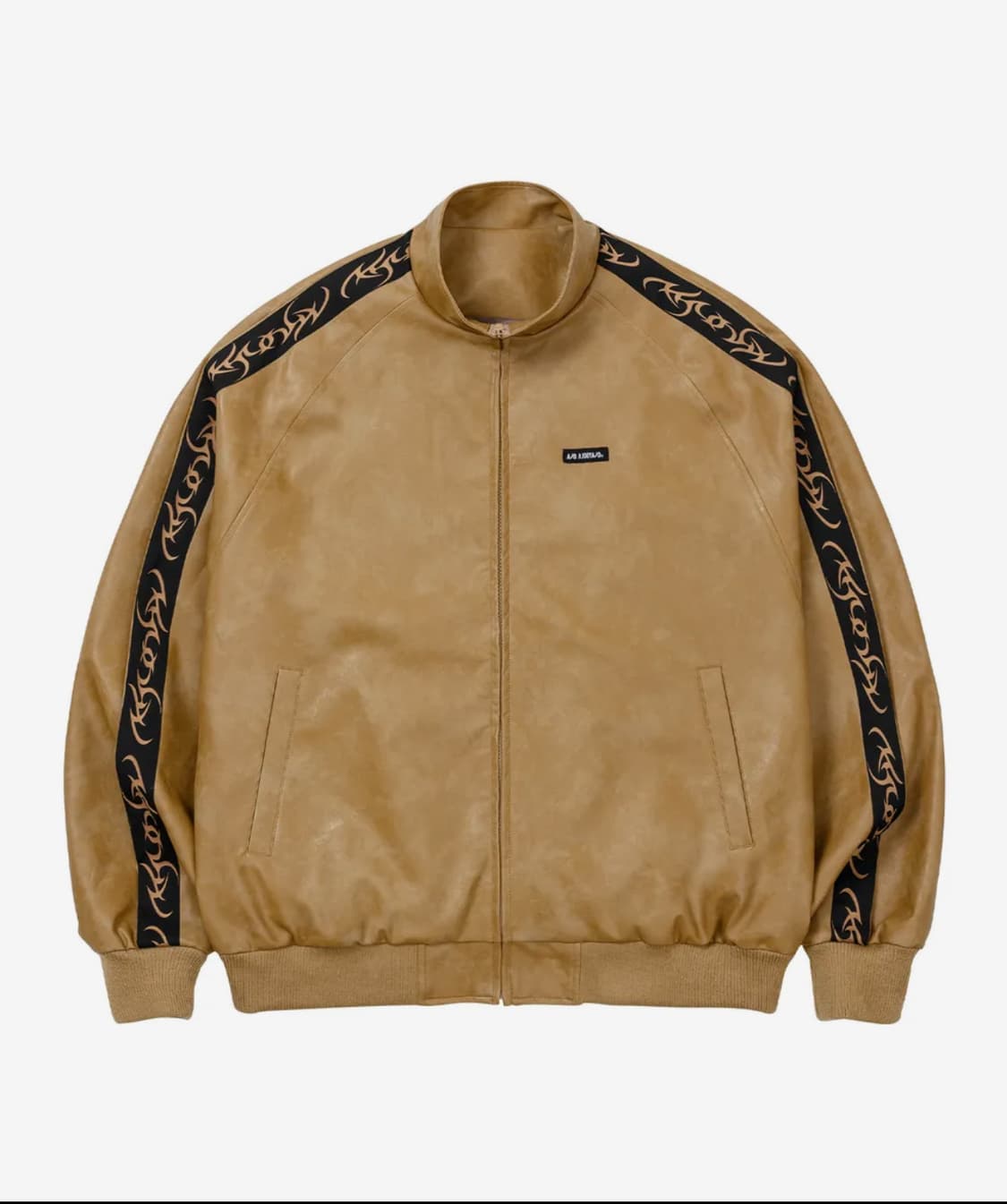 아조바이아조 비건레더 셋업 카멜 상품이미지4