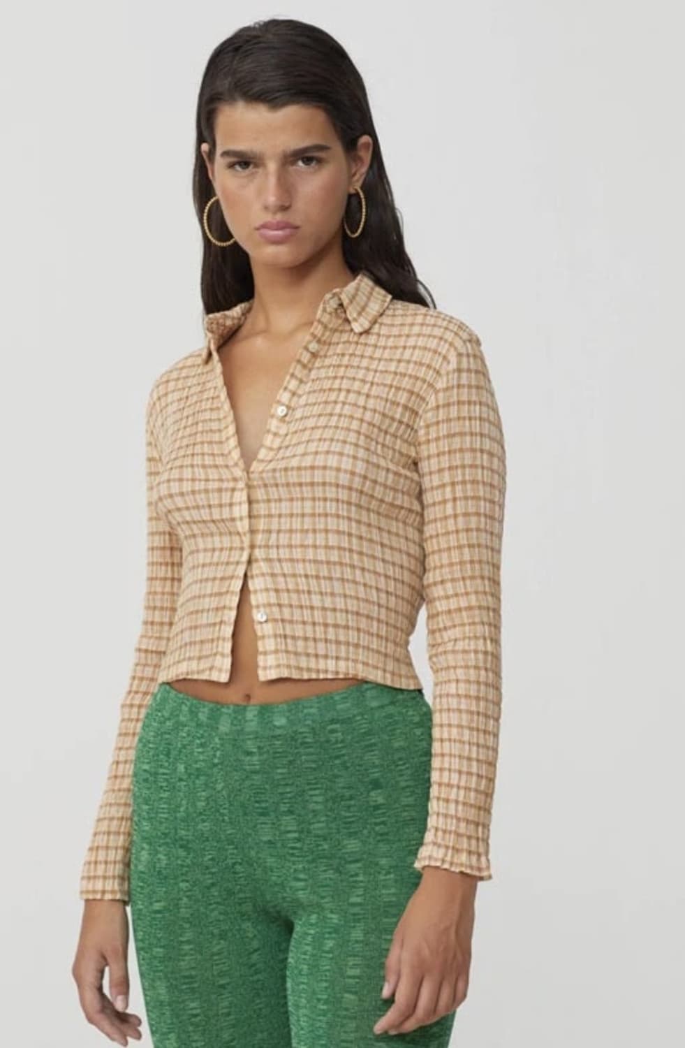 팔로마울 크링클 셔츠 m 상품이미지2