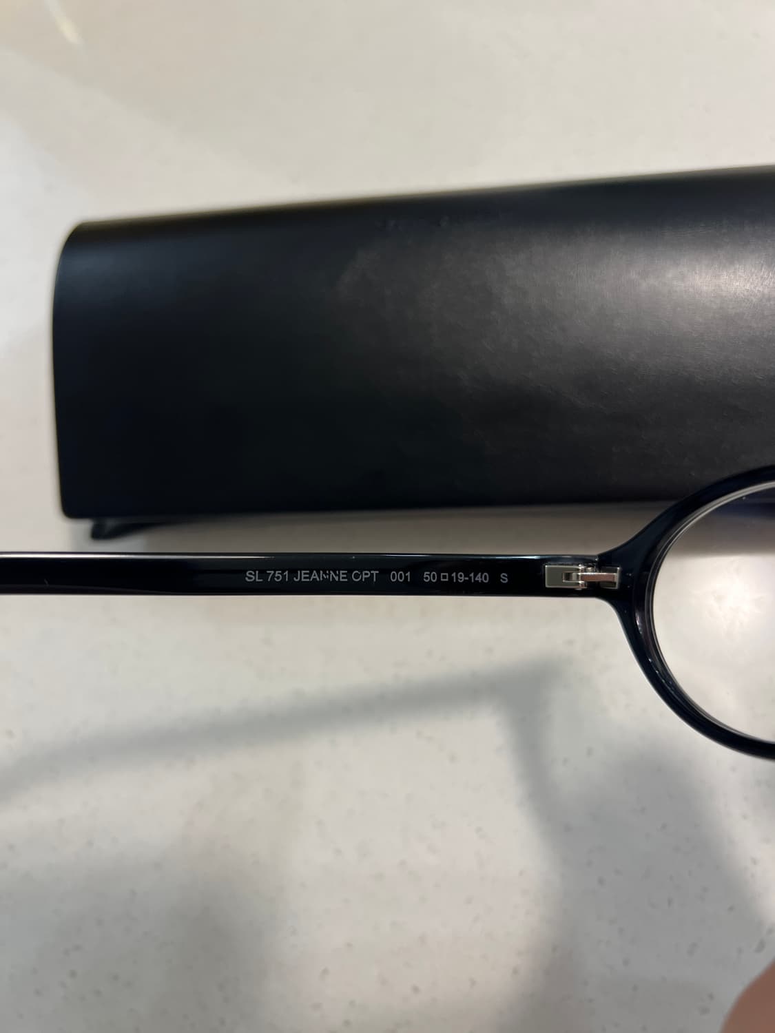 생로랑 오벌 긱시크 뿔테 SL751 상품이미지4