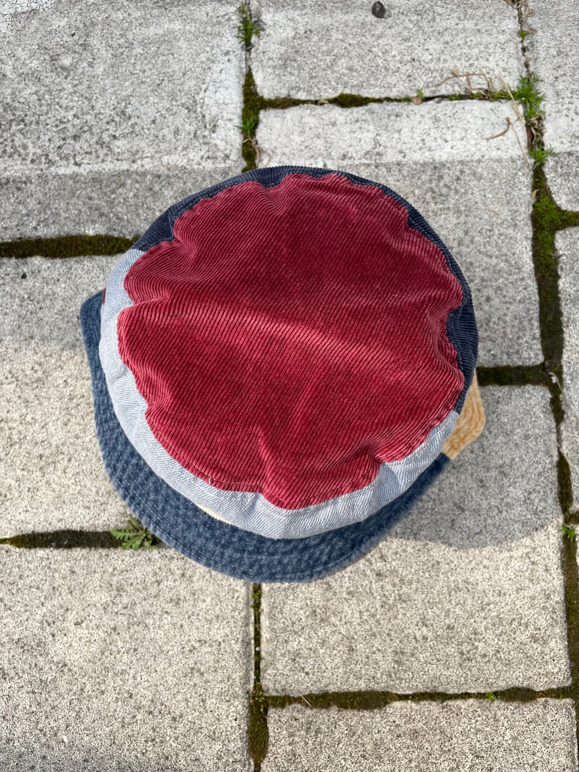 TITICACA 티티카카 컬러블록 코듀로이 버킷햇 상품이미지3