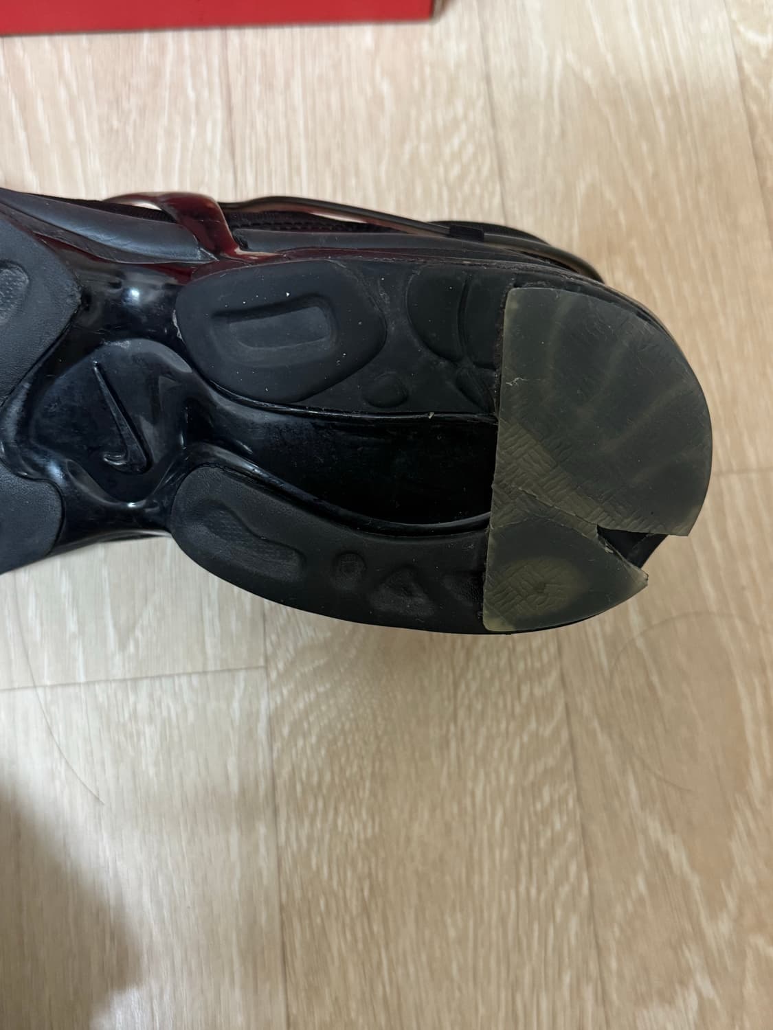 나이키 에어 쿠키니 트리플블랙 280 상품이미지5