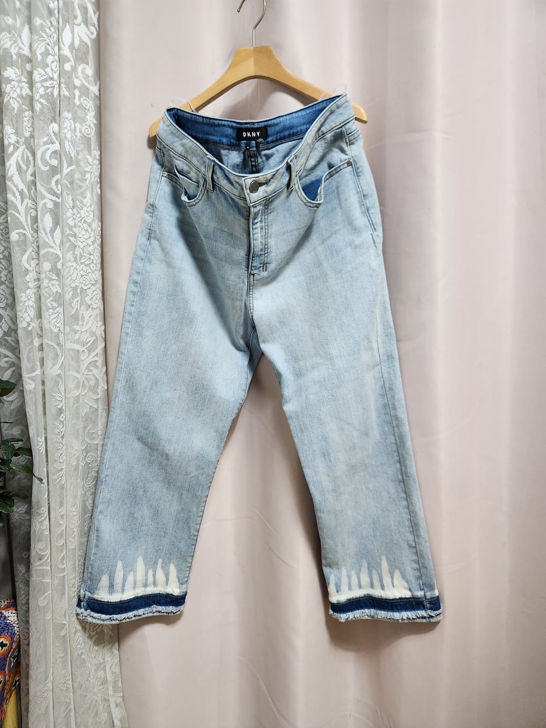 DKNY 크롭 데님 팬츠 상품이미지2