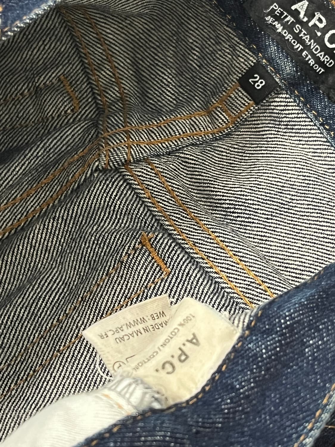 아페쎄 A.P.C. 쁘띠 스탠다드 청바지 28호리 상품이미지3