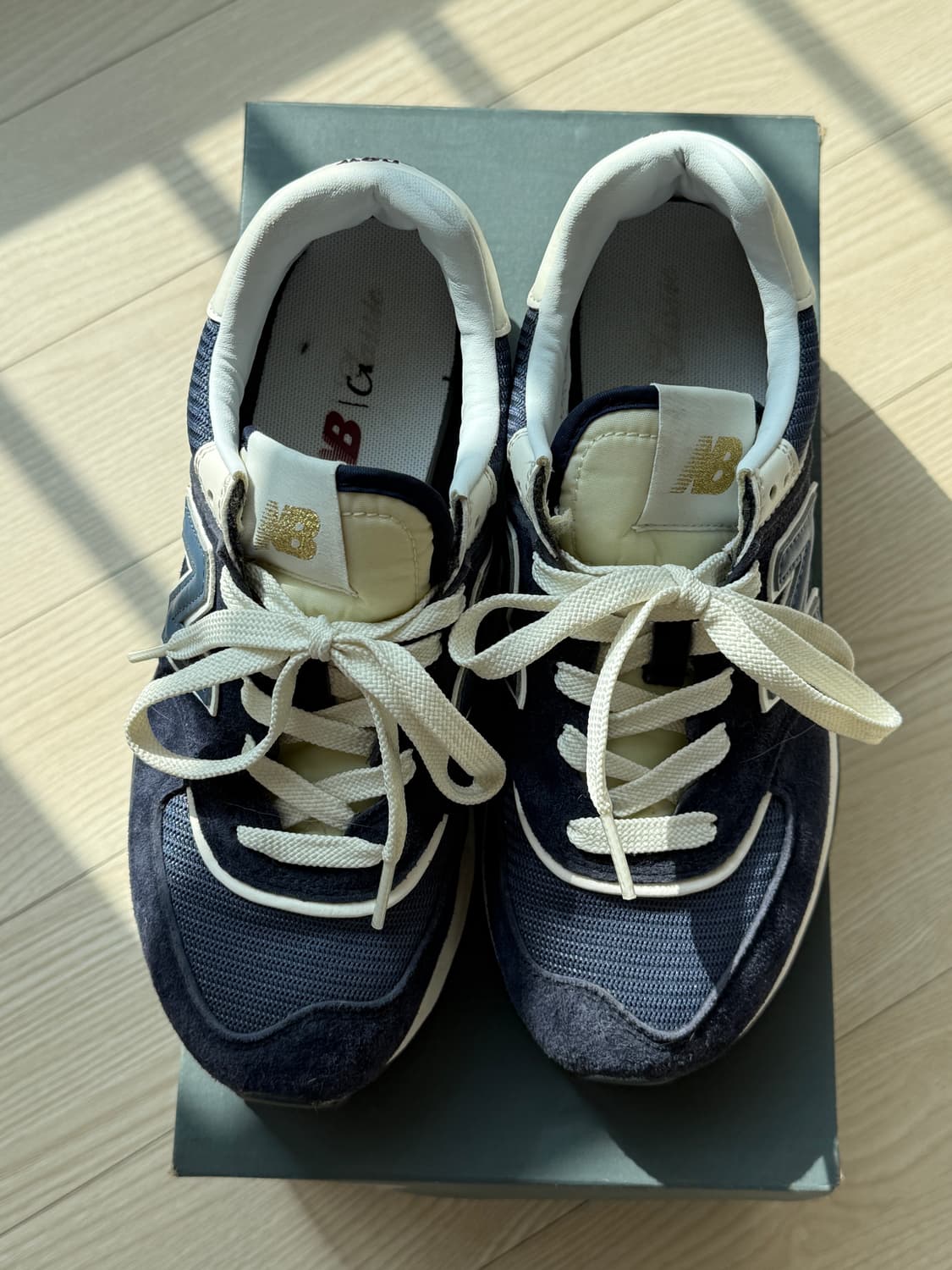 뉴발란스 레거시 574 네이비 230 상품이미지10