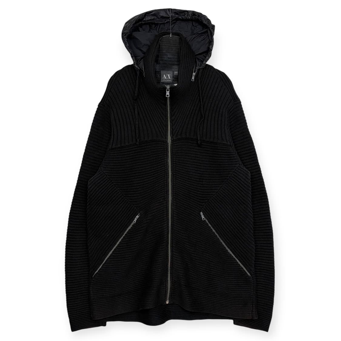 아르마니 익스체인지 니트 집업 가디건 상품이미지1