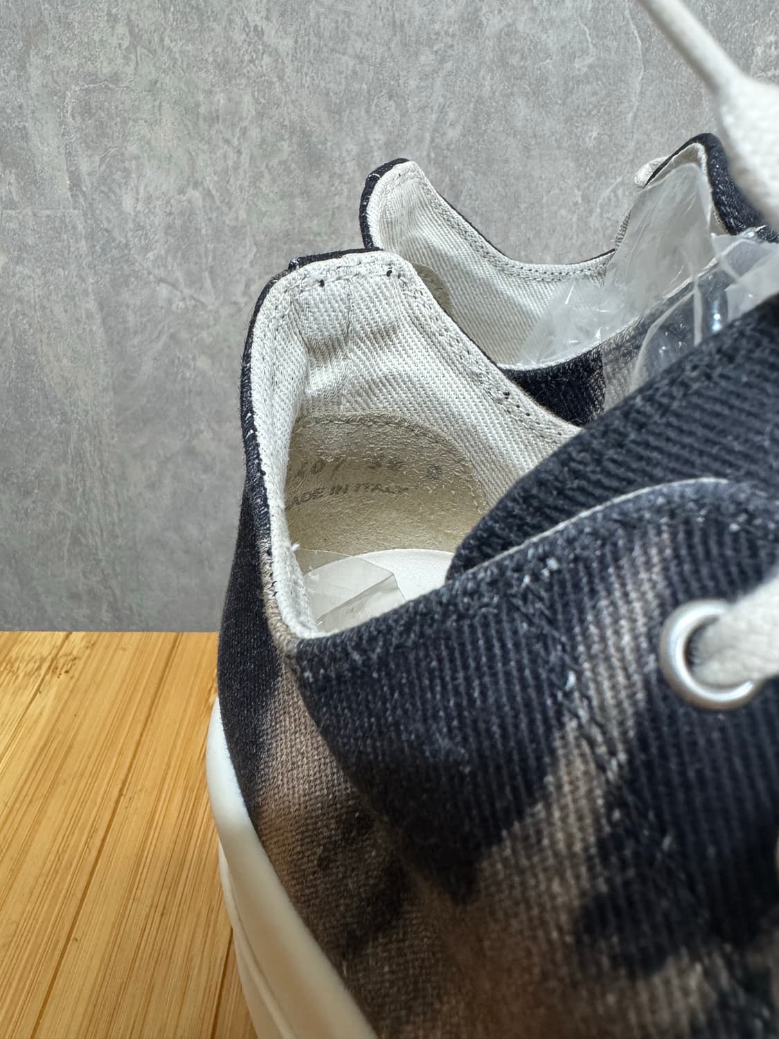 38 / 릭오웬스 번 페이드 메가 범퍼 라몬즈 상품이미지5