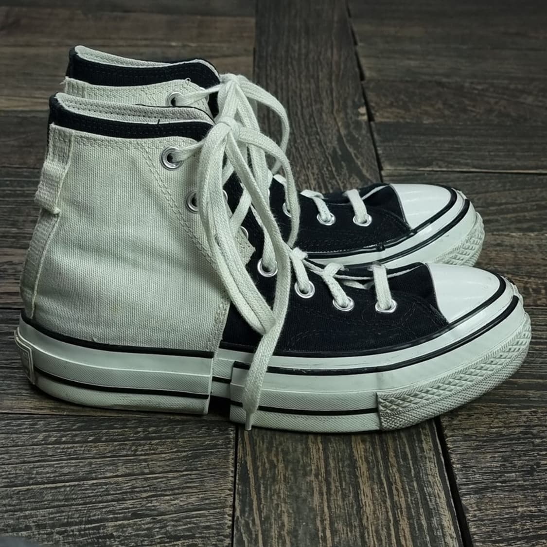 [컨버스 X 펑첸왕] 2 in 1 척테일러 하이 스니커즈 P01229 상품이미지4