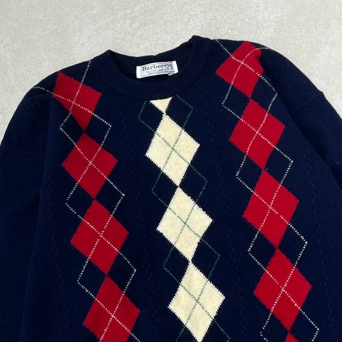 버버리 아가일 울니트 s10012 상품이미지3