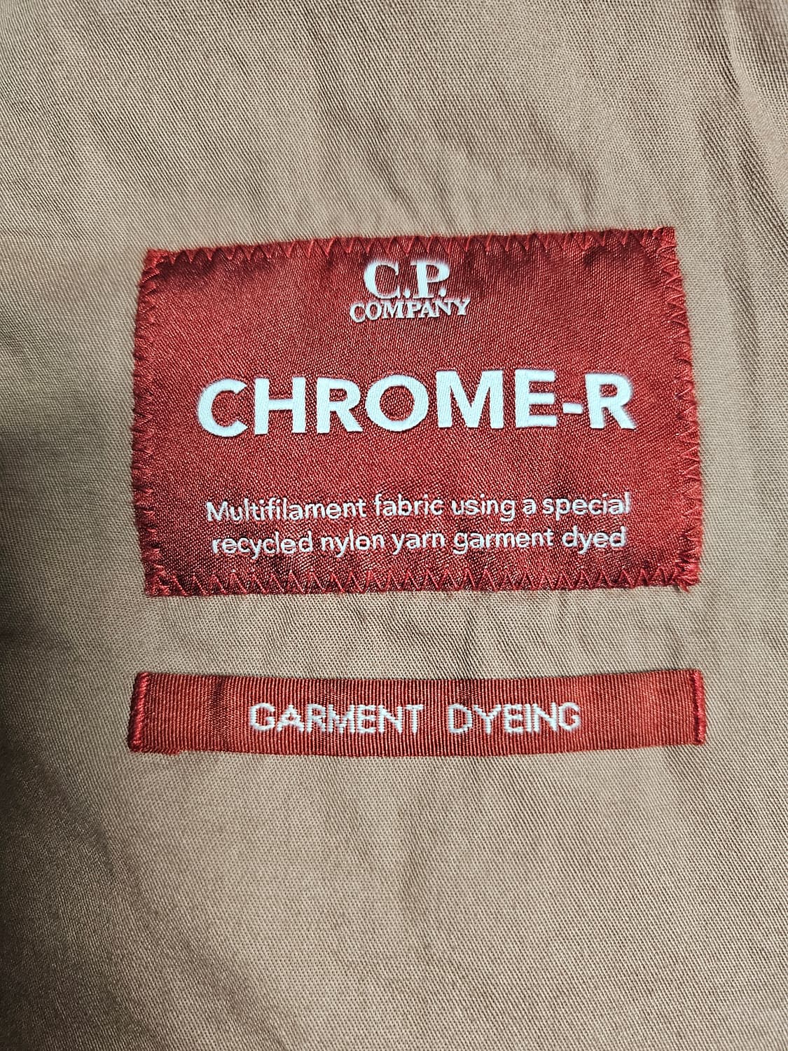 CP컴퍼니 CHROME - R 후드 자켓 (새상품) 상품이미지7