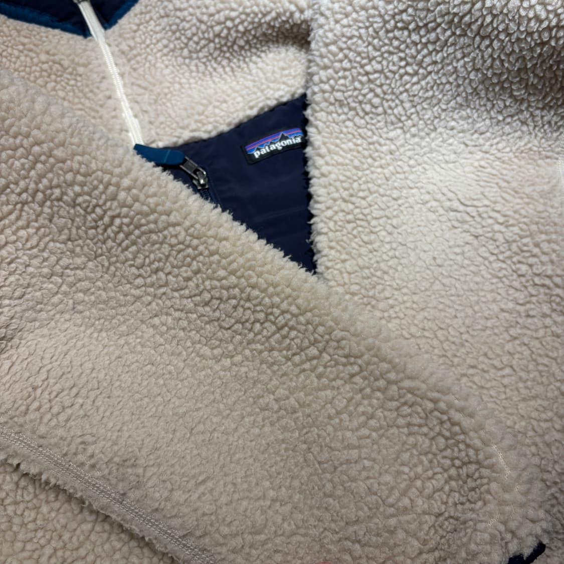 파타고니아 정품 레트로x 플리스 아이보리 자켓  상품이미지8