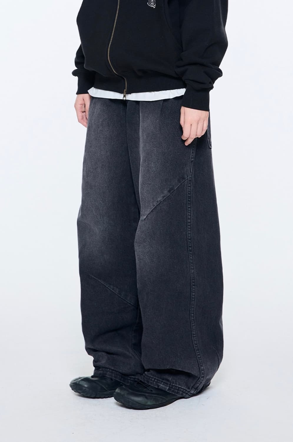 TCM starfish denim pants (black) 상품이미지2