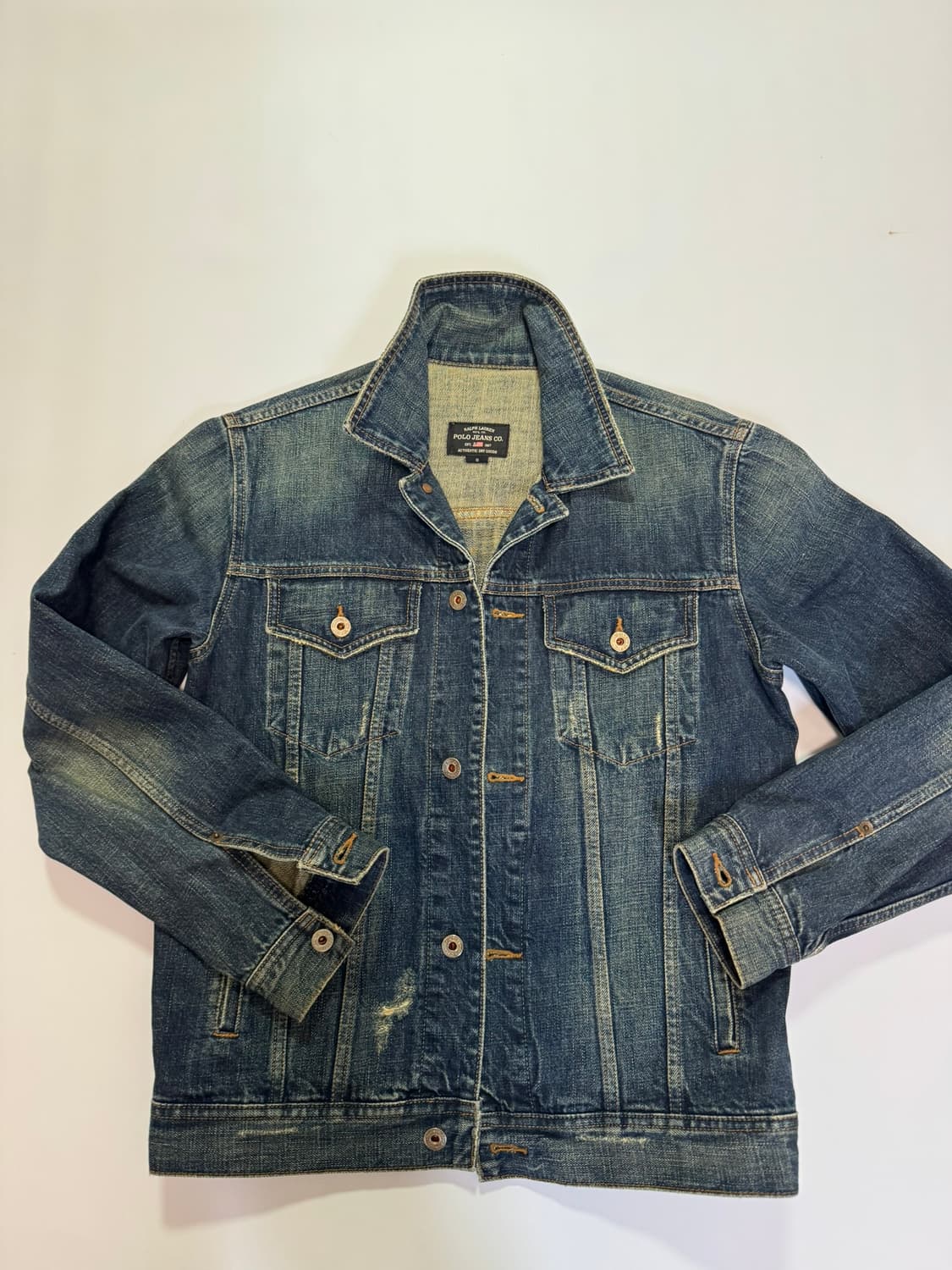폴로진스 청 자켓(S사이즈) 상품이미지1