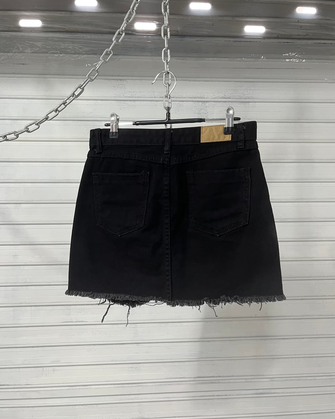 vtg multi zip mini sk 상품이미지3