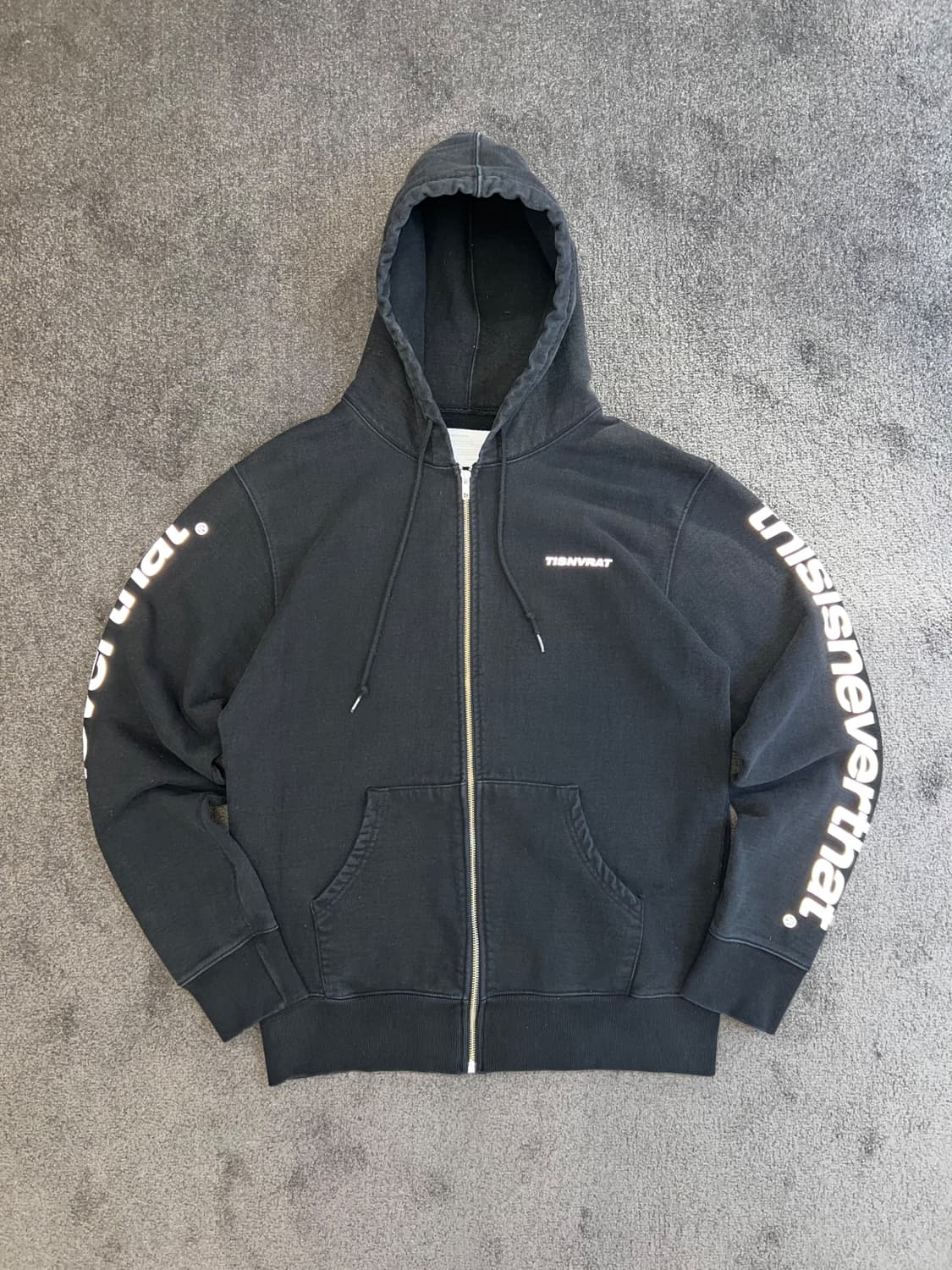 디스이즈네버댓 로고 후드집업 L 상품이미지1