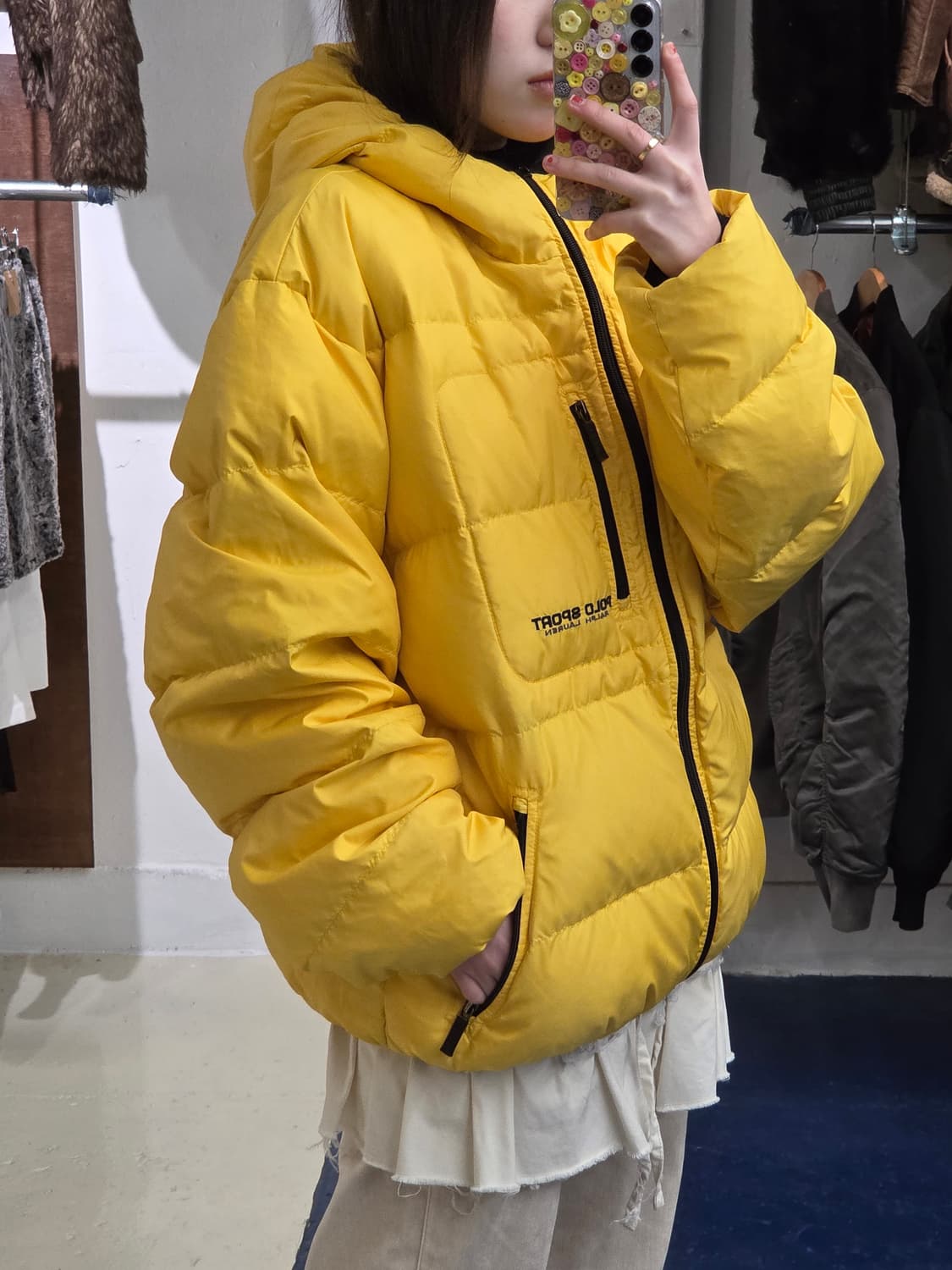 2000s Polo sport 폴로 스포츠 후드 패딩 상품이미지5