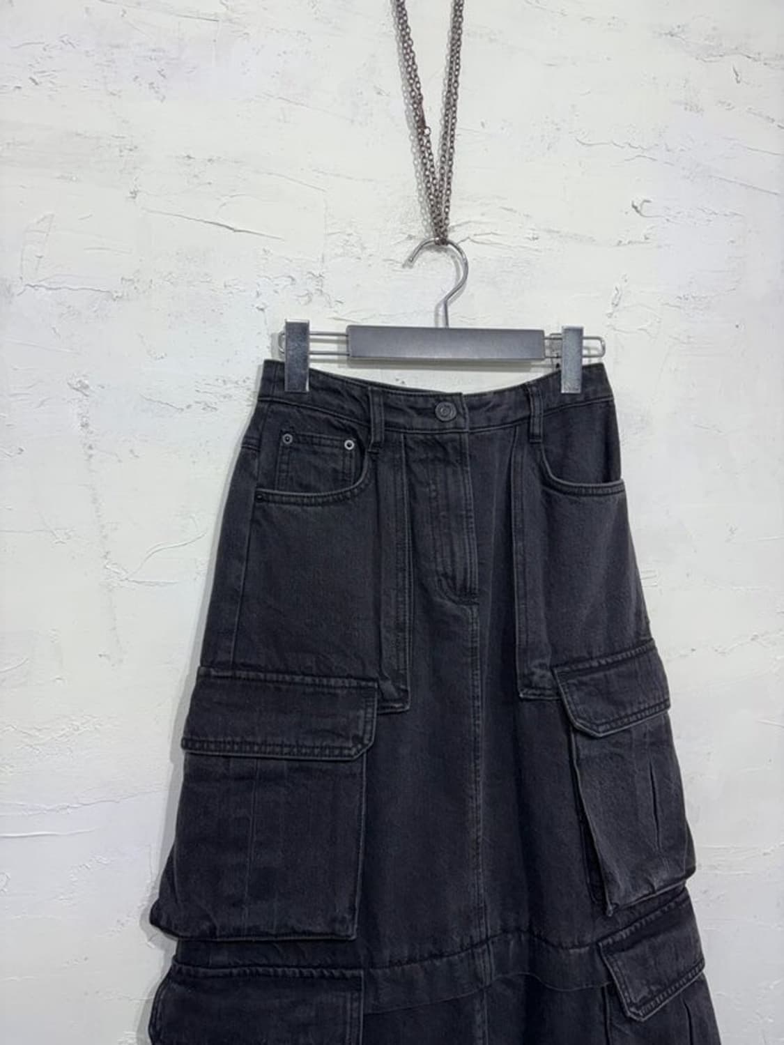 JUUN.J Cargo Denim Long Skirt 상품이미지2