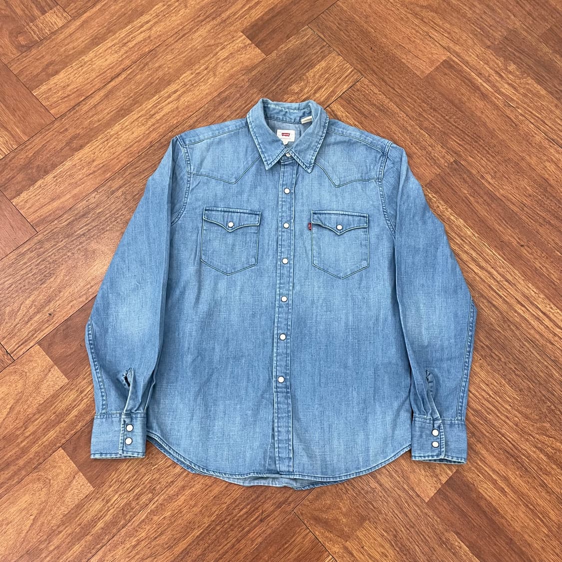 리바이스 데님 웨스턴 셔츠 상품이미지1