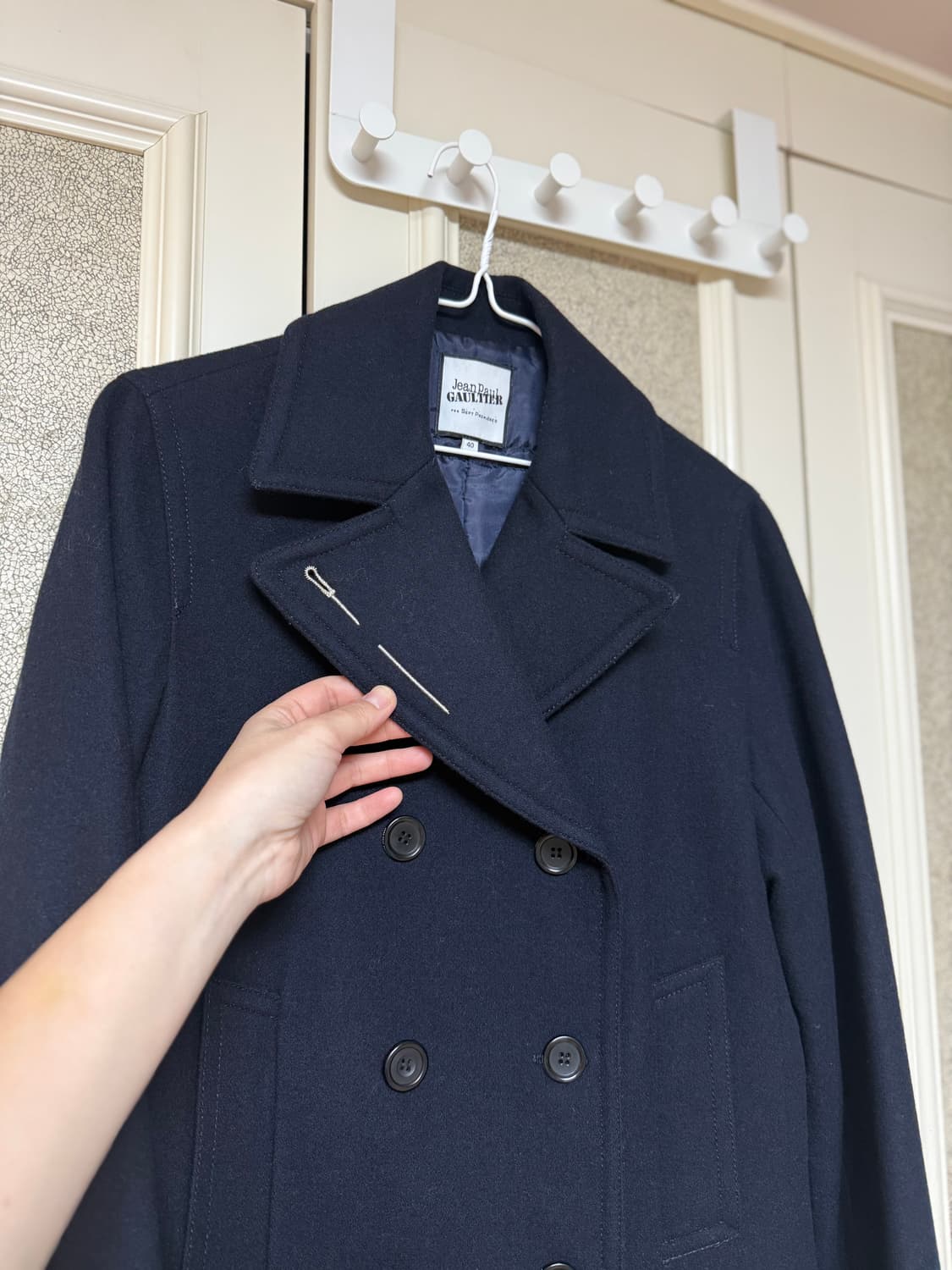 장 폴 고티에 모직 반코트 상품이미지1