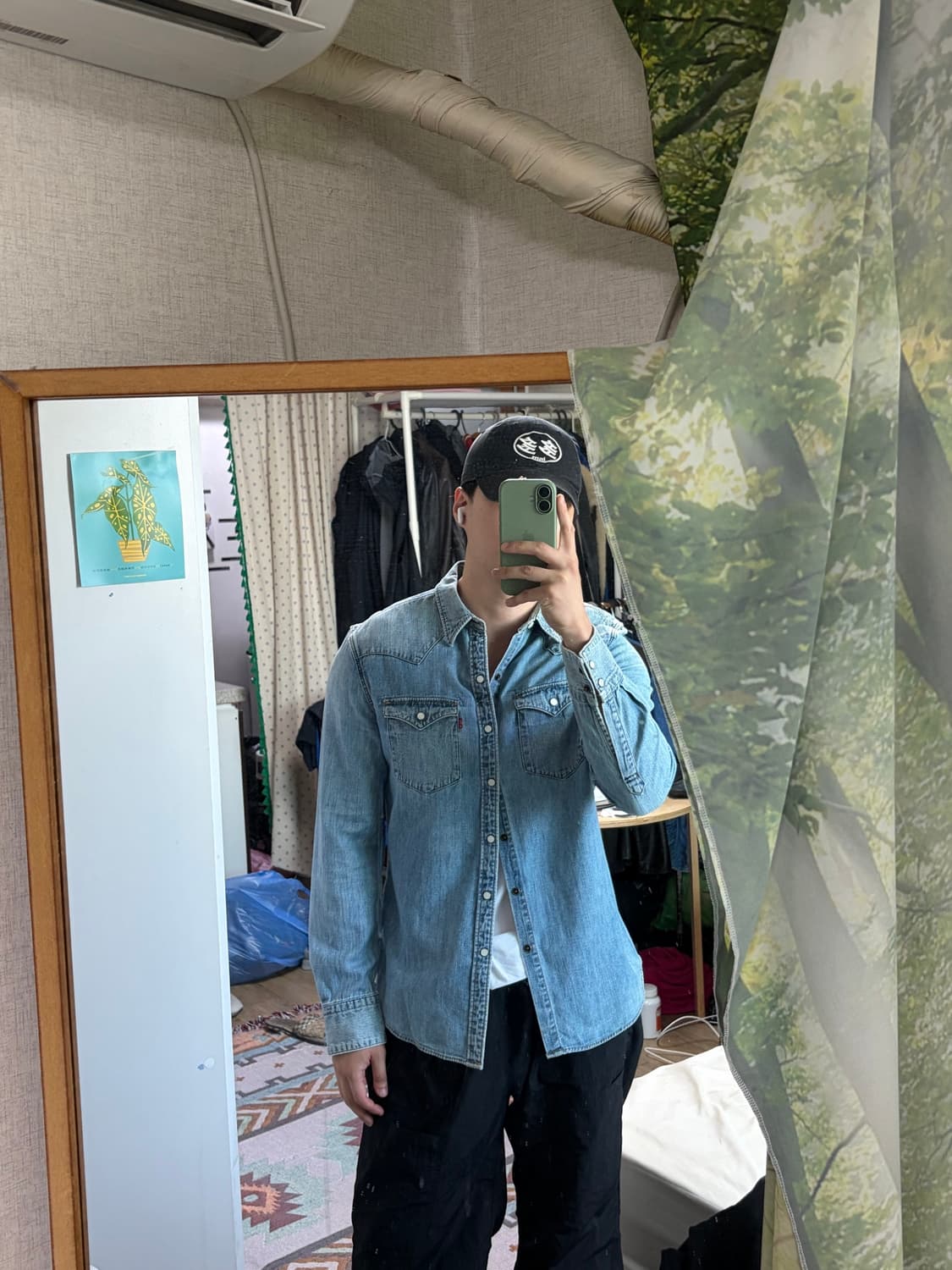 M) 리바이스 데님 웨스턴 셔츠 청셔츠  상품이미지10