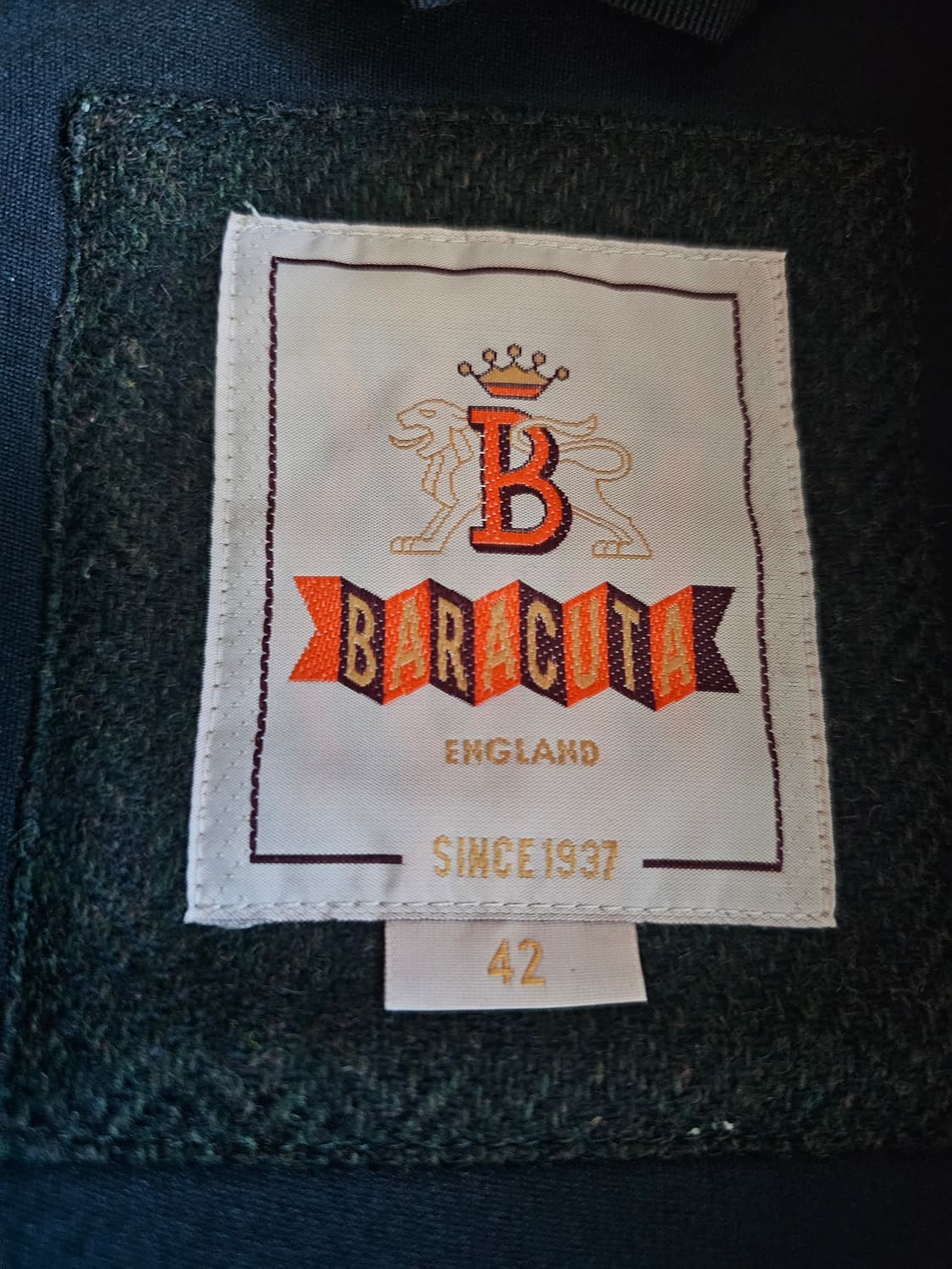 바라쿠타  G9 Woolen Neo 헤링본 블루종_42size 상품이미지3