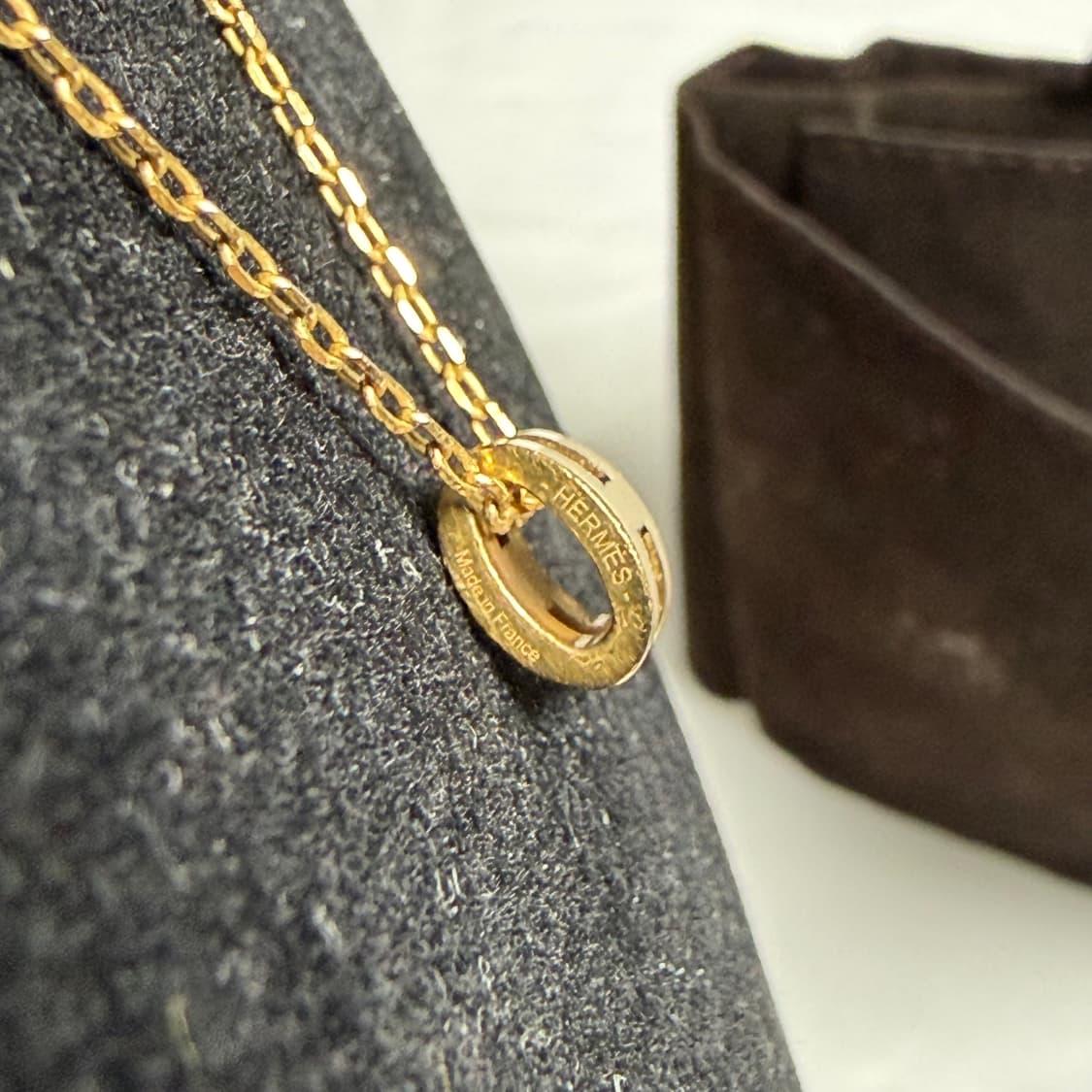[21SS,풀구성] 에르메스 미니 팝아슈 펜던트 네크리스 목걸이 상품이미지3