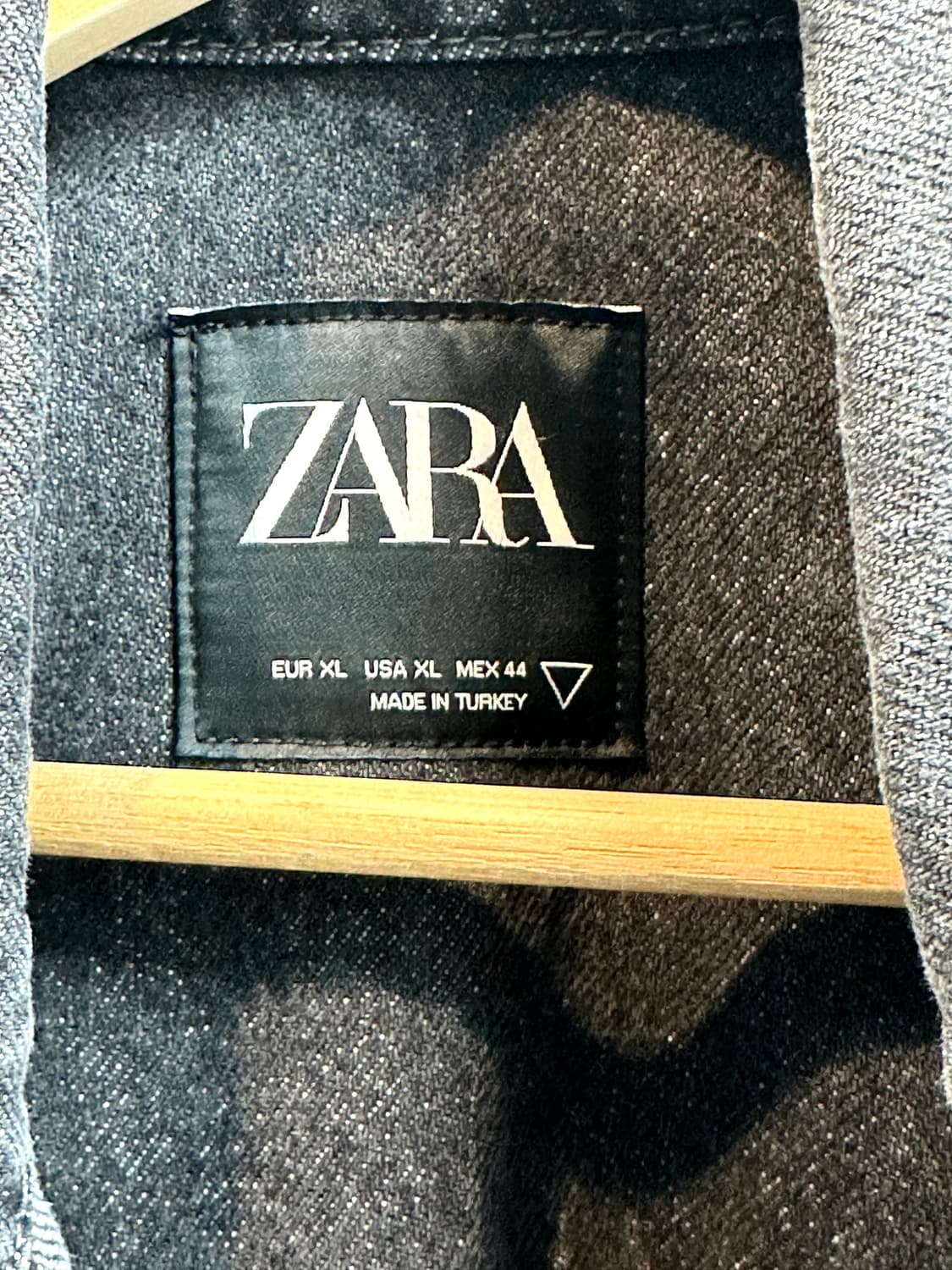 자라 크롭핏 데님 자켓 24FW (XL, 새상품) 상품이미지7