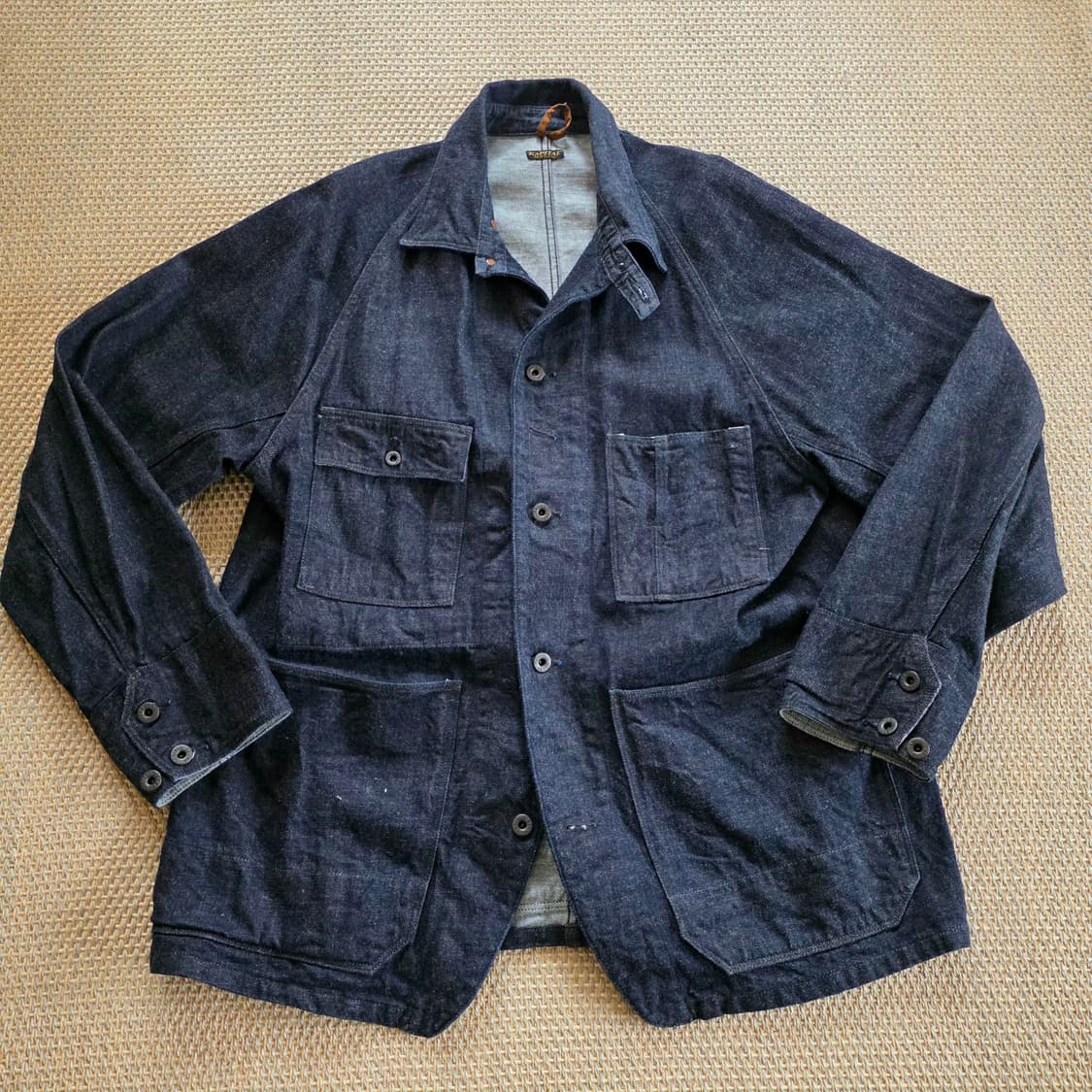 [미사용] KAPITAL 캐피탈 원워시 데님 쵸어자켓 
 상품이미지1