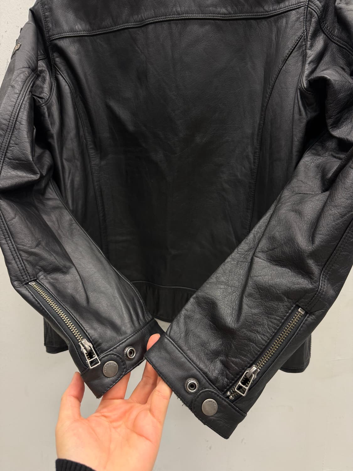 BMW Motorrad 리얼 가죽 자켓 90~95 상품이미지5