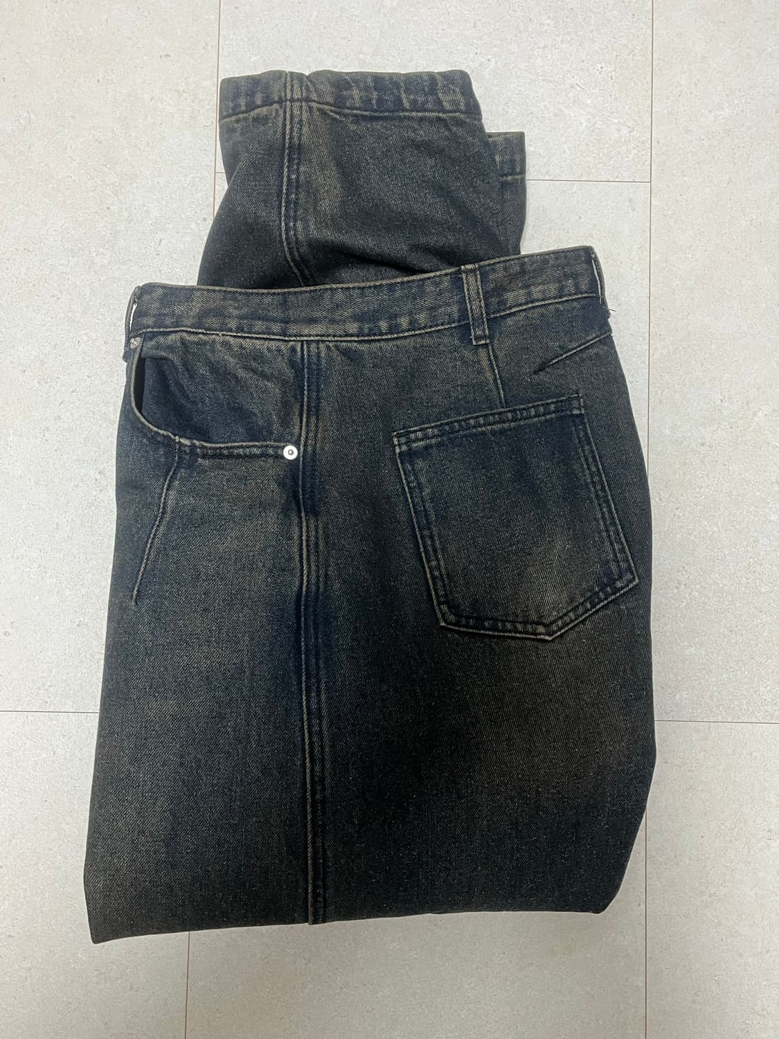 시즈 X 패플서 빈티지 커브드 팬츠 상품이미지3