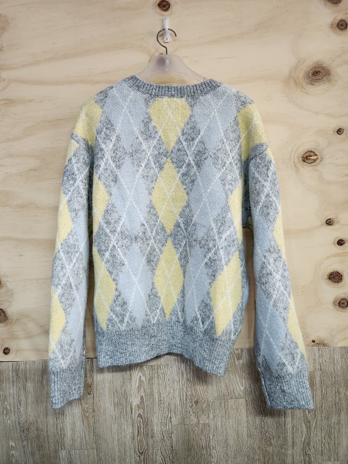 429) 키뮤어 KIMUIR 아가일 니트 스웨터 상품이미지4