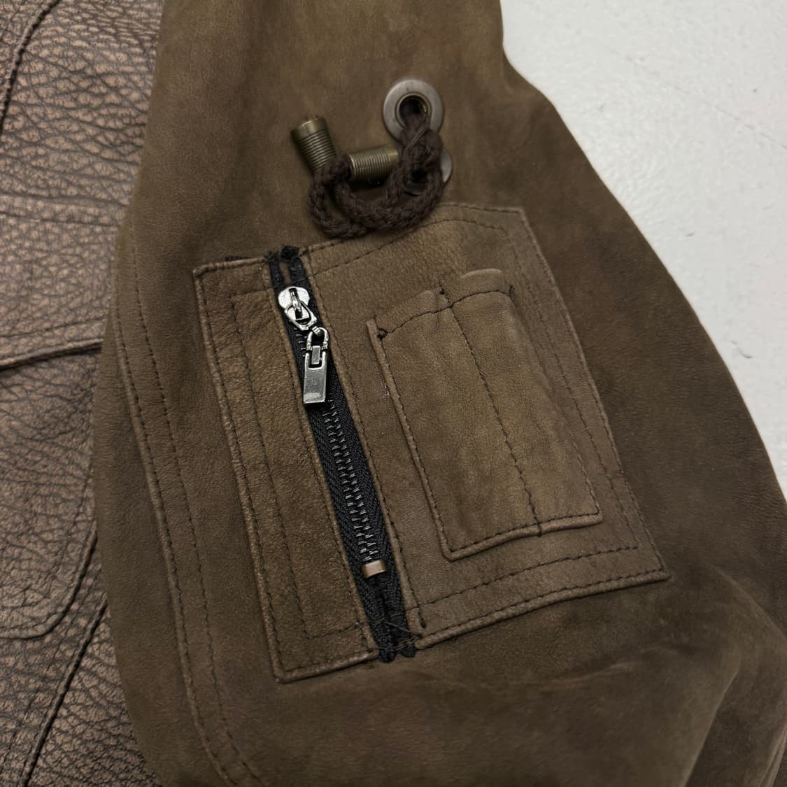 리얼레더 양가죽 멀티포켓 가죽자켓 상품이미지7