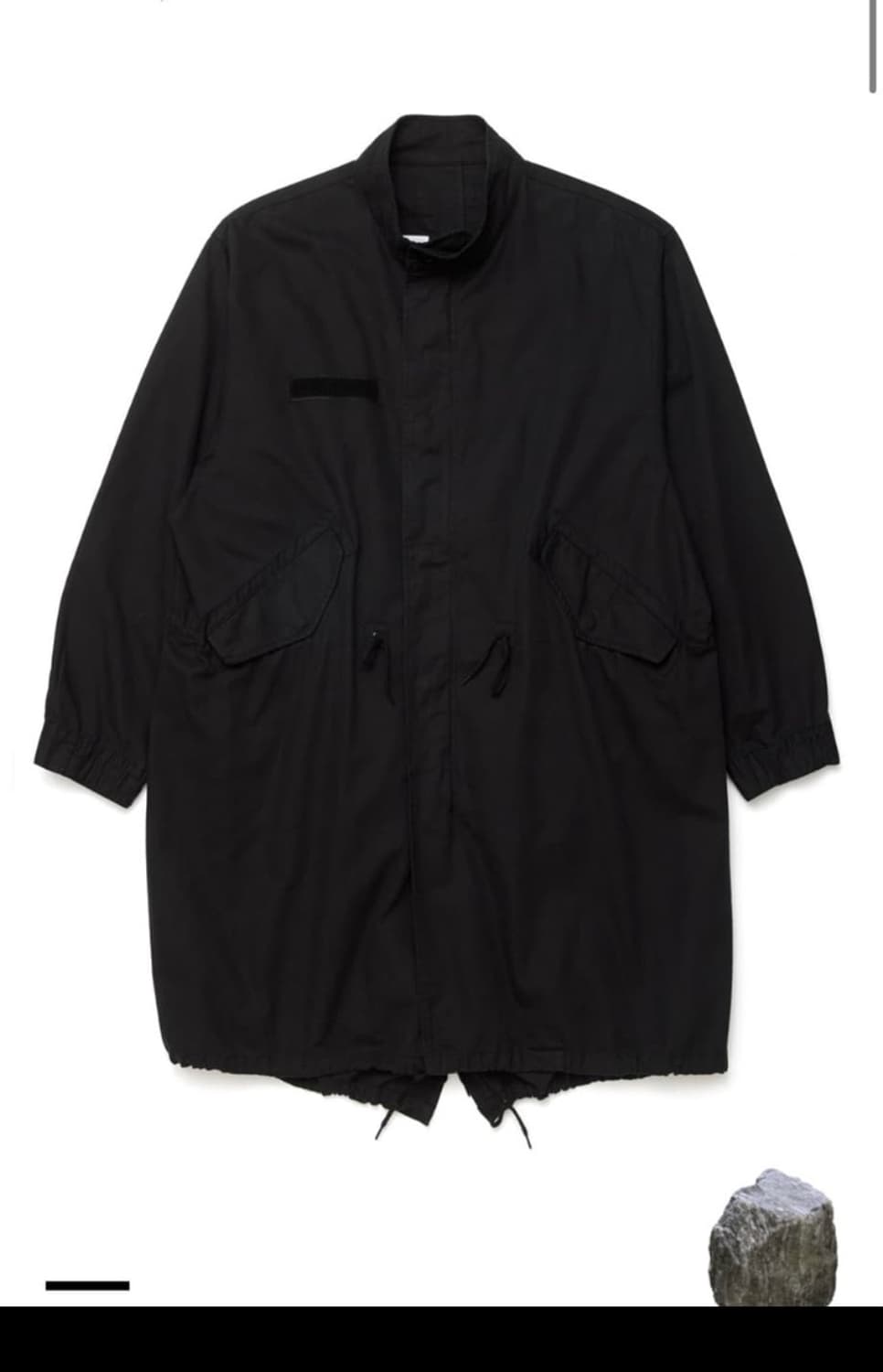 (3) hatchingroom mods parka 해칭룸 모즈 파카 블랙 상품이미지1