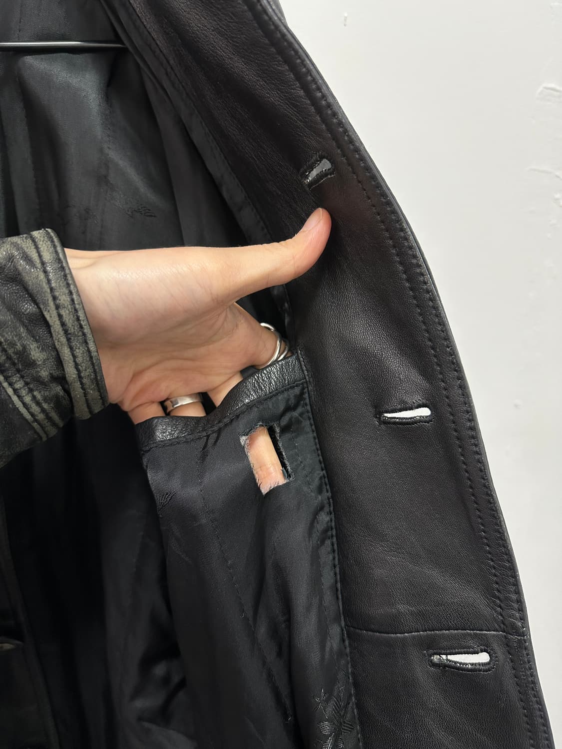 Sheepskin leather jacket 상품이미지9