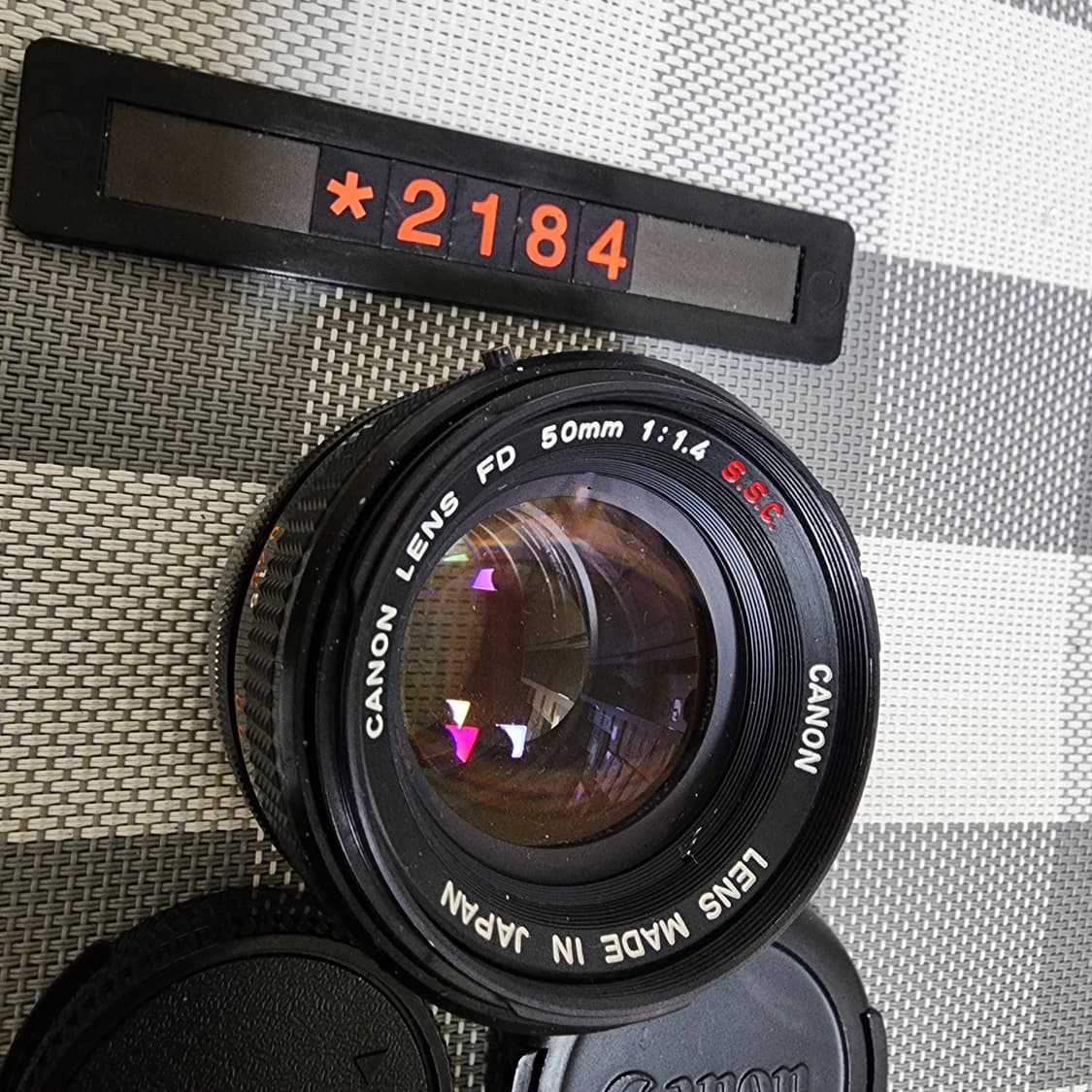 캐논 FD 마운트 S.S.C. 50mm 1.4 단렌즈 상품이미지2