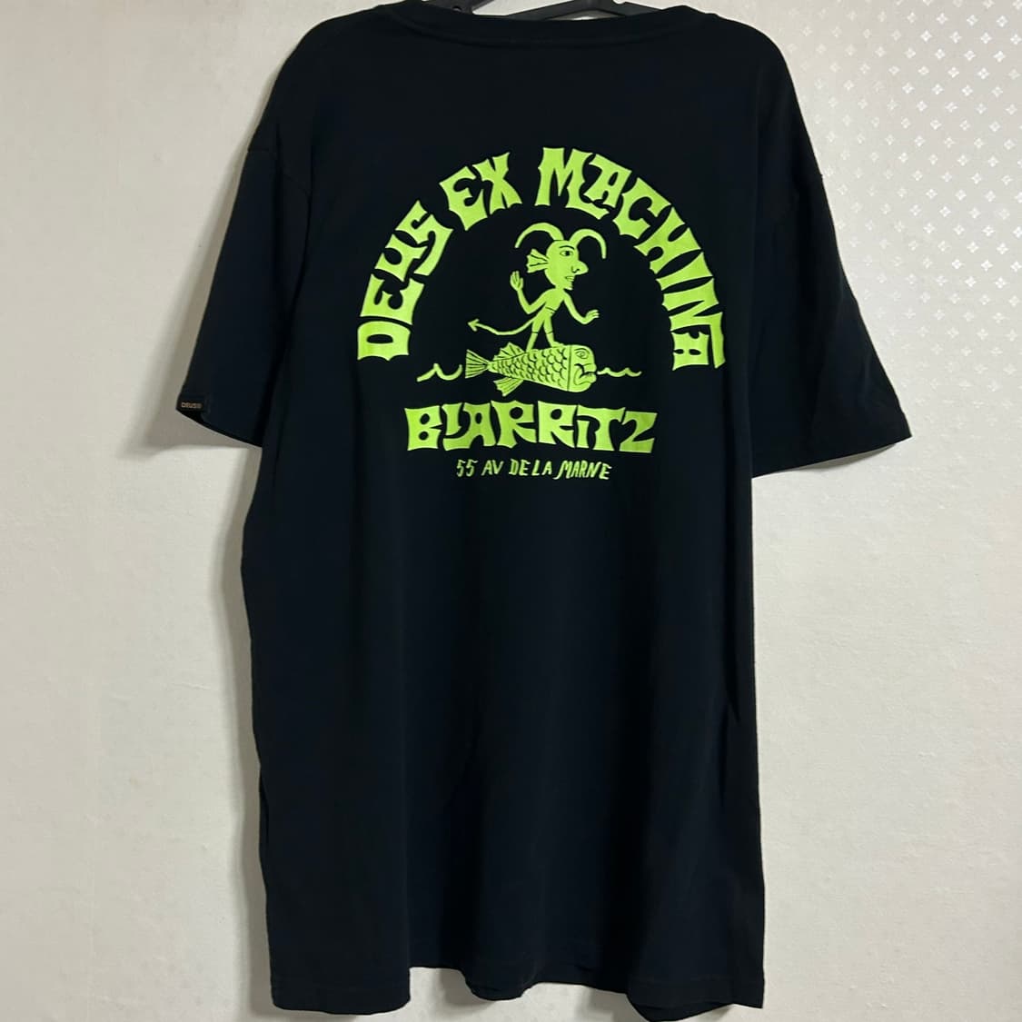 데우스 엑스 마키나 반팔 티셔츠 블랙 XL  상품이미지7