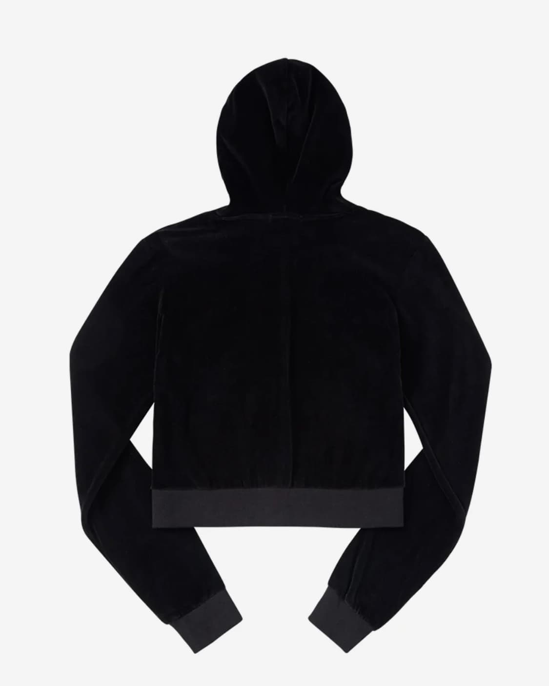 애즈온 COCO VELVET TRAINING ZIP-UP / BLACK 상품이미지3
