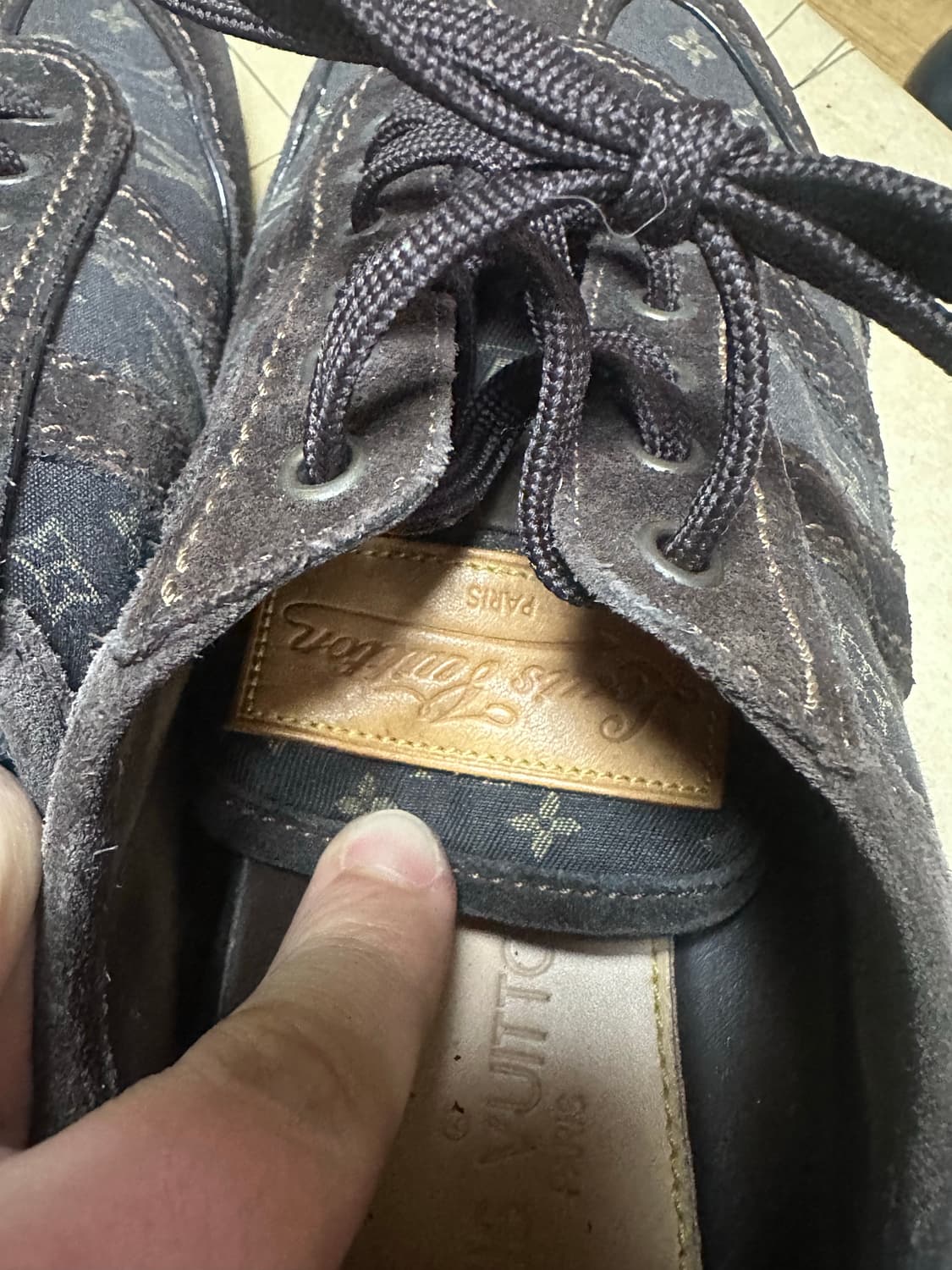 루이비통 미니 린 스니커즈 상품이미지3