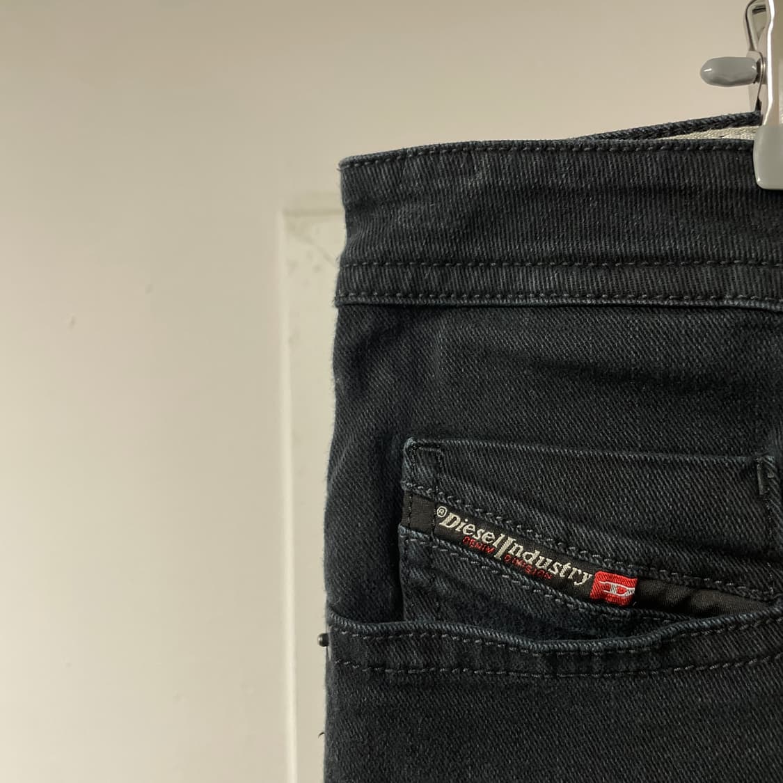 디젤 블랙 데님 팬츠 W36 L32 상품이미지5
