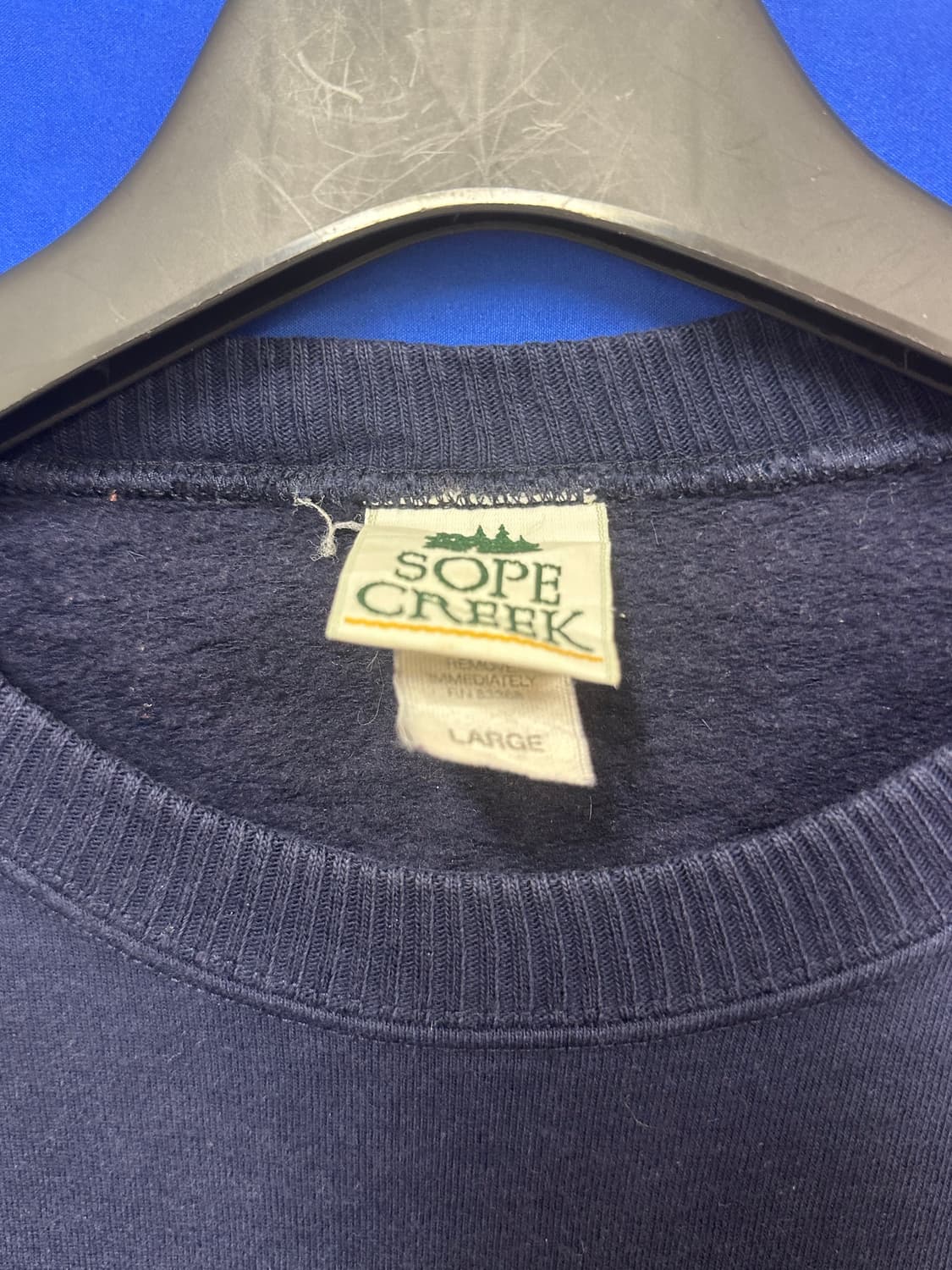 빈티지 usa 워싱턴Dc 네이비 오버핏 맨투맨L100 상품이미지4