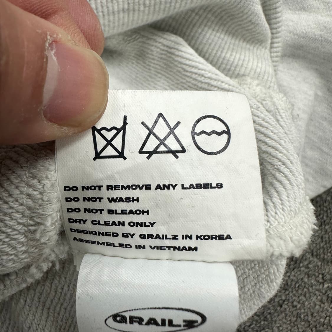 그레일즈 지오메트리 후드티 상품이미지5