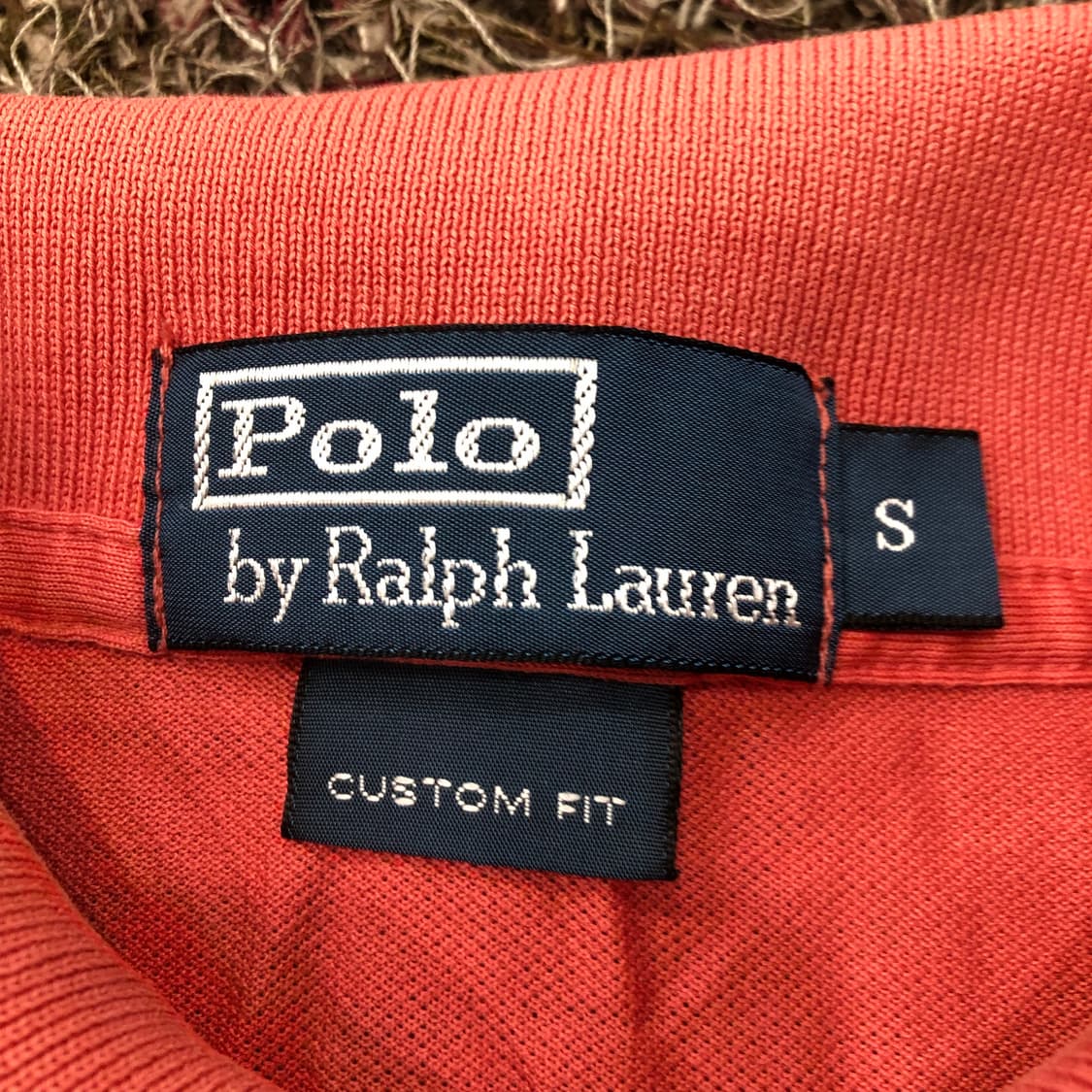 S 폴로 랄프로렌 포니 핑크 카라 PK 반팔 티셔츠 상품이미지3