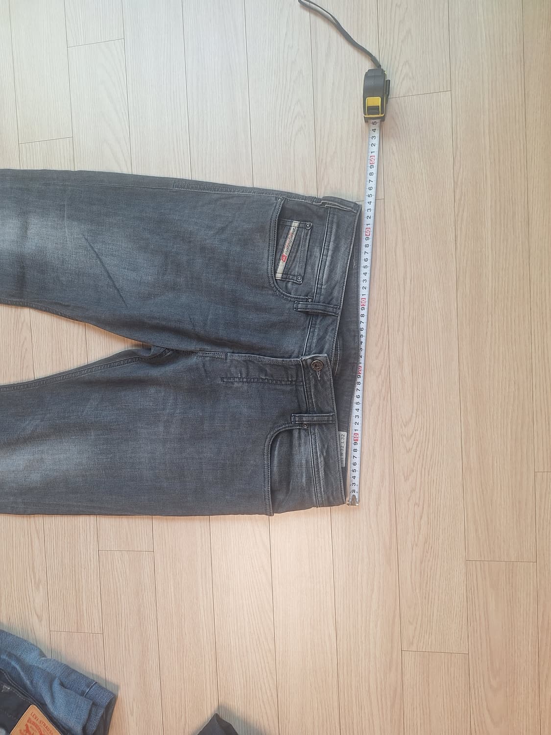 디젤 ZATHAN 블랙 워싱 청바지 W32 L32 상품이미지4