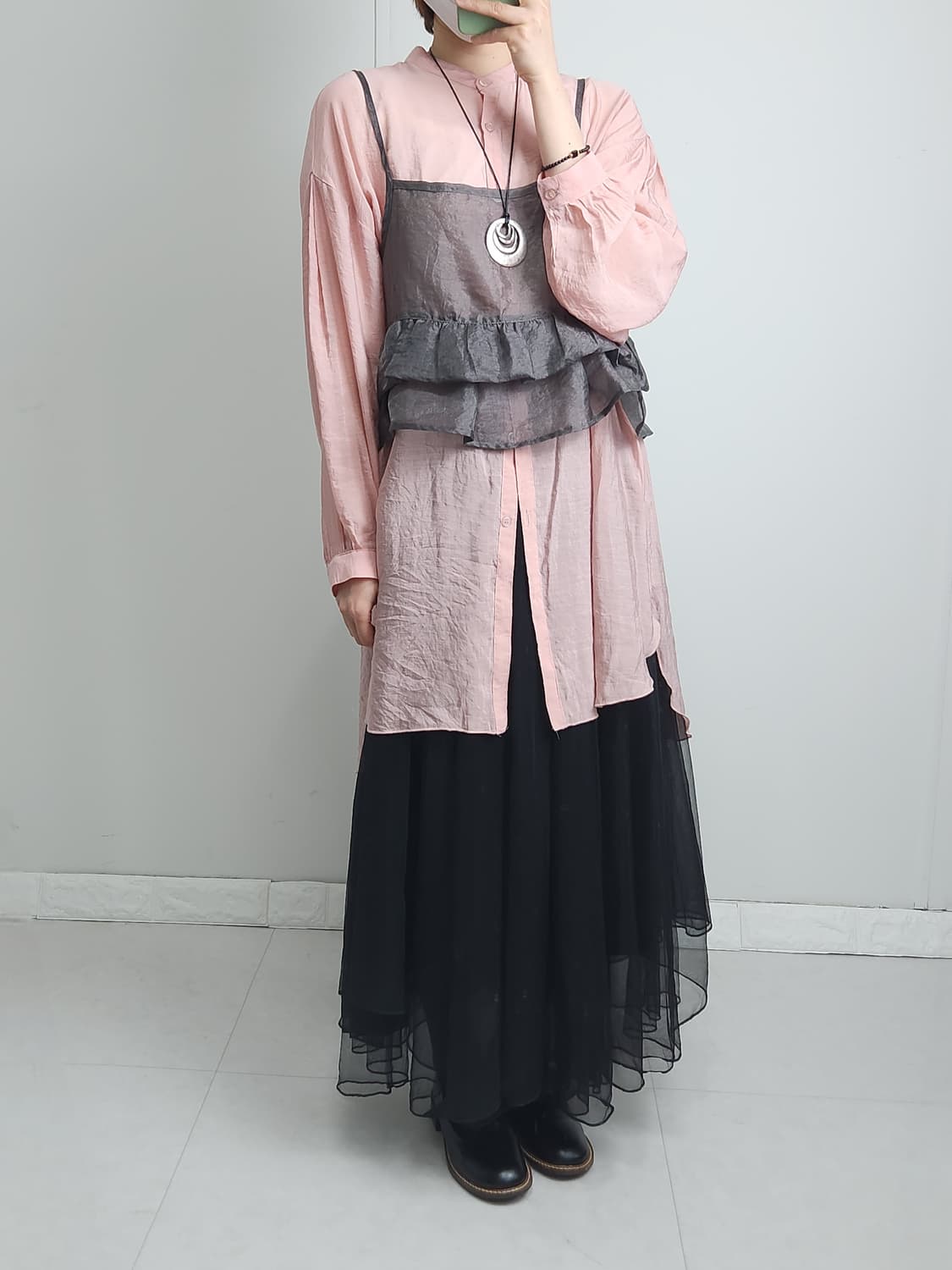 프릴 쉬어 뷔스티에 상품이미지5