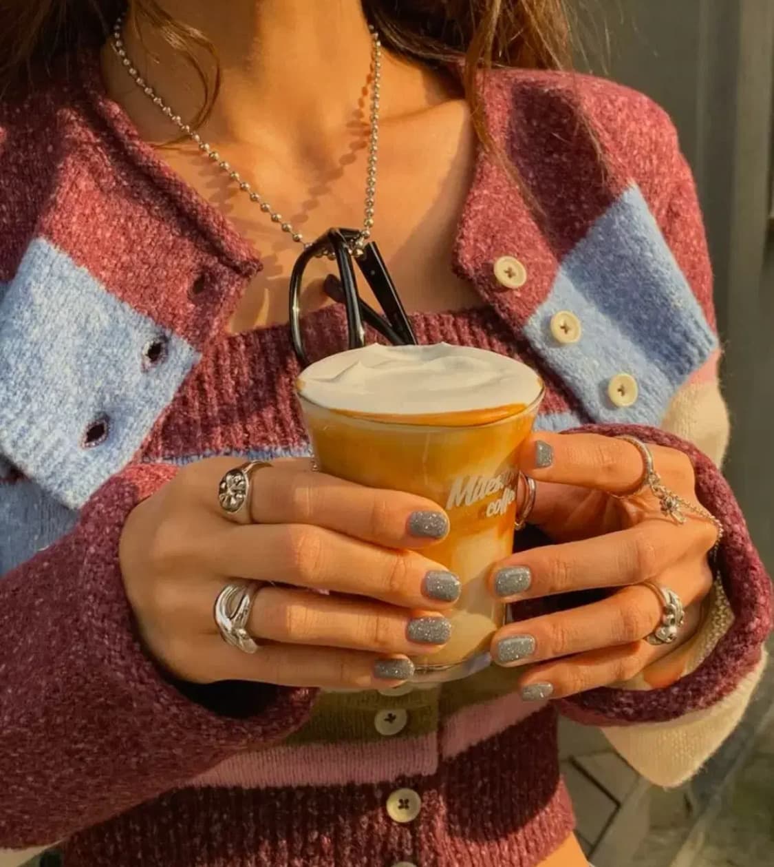 카티지하우스 cottagehouse 가디건 베스트 세트 설쁘 착용 상품이미지1